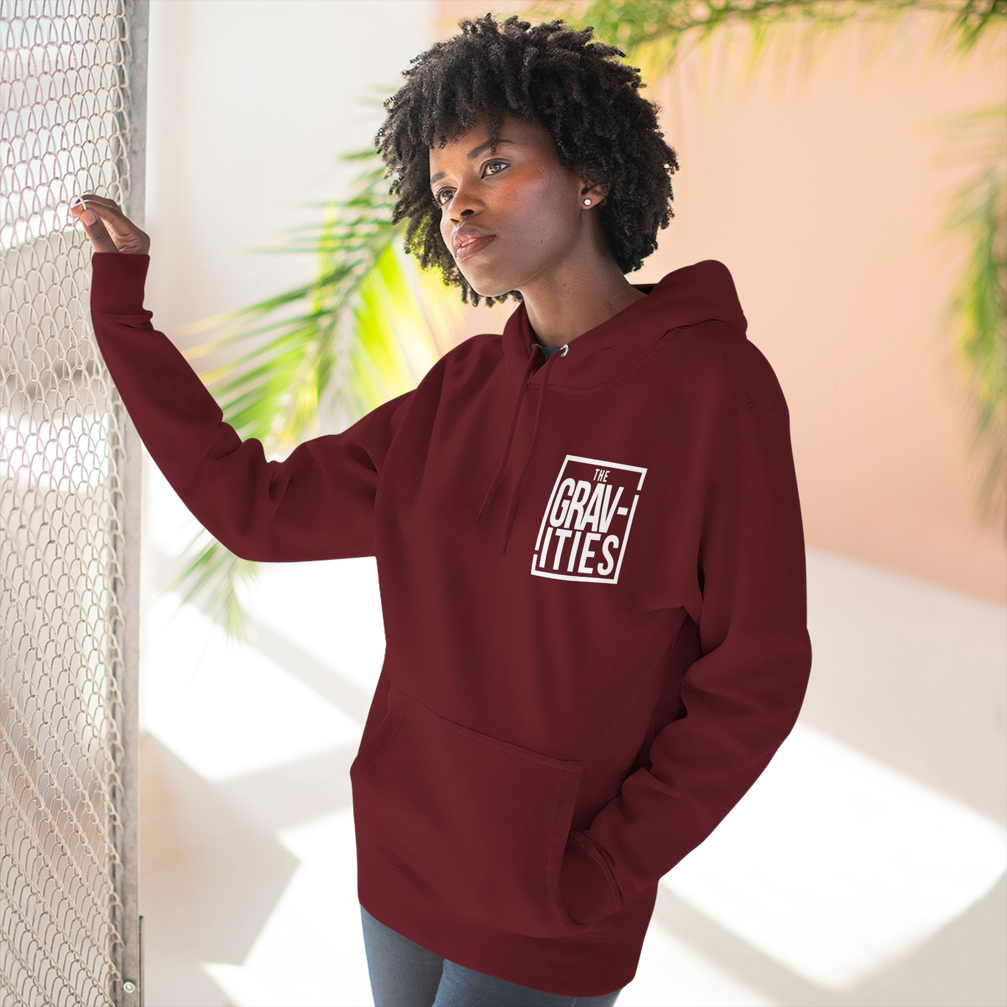 The Gravities Minimal Logo Hoodie | Soul-Funk Band Merch | San Diego