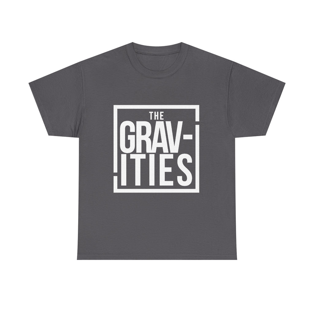 The Gravities White Logo Tee | Soul-Funk Band Merch | San Diego