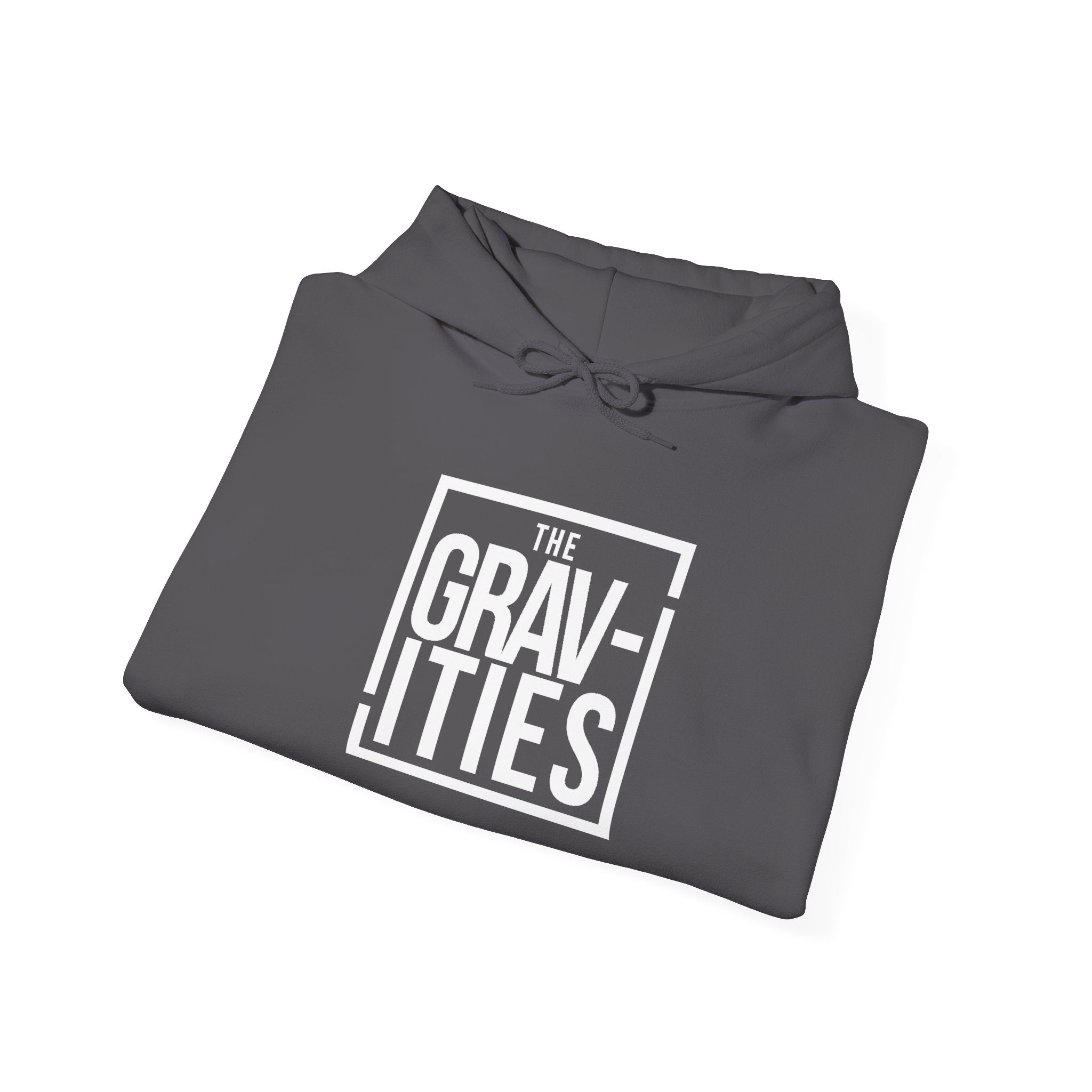 The Gravities White Logo Hoodie | Soul-Funk Band Merch | San Diego