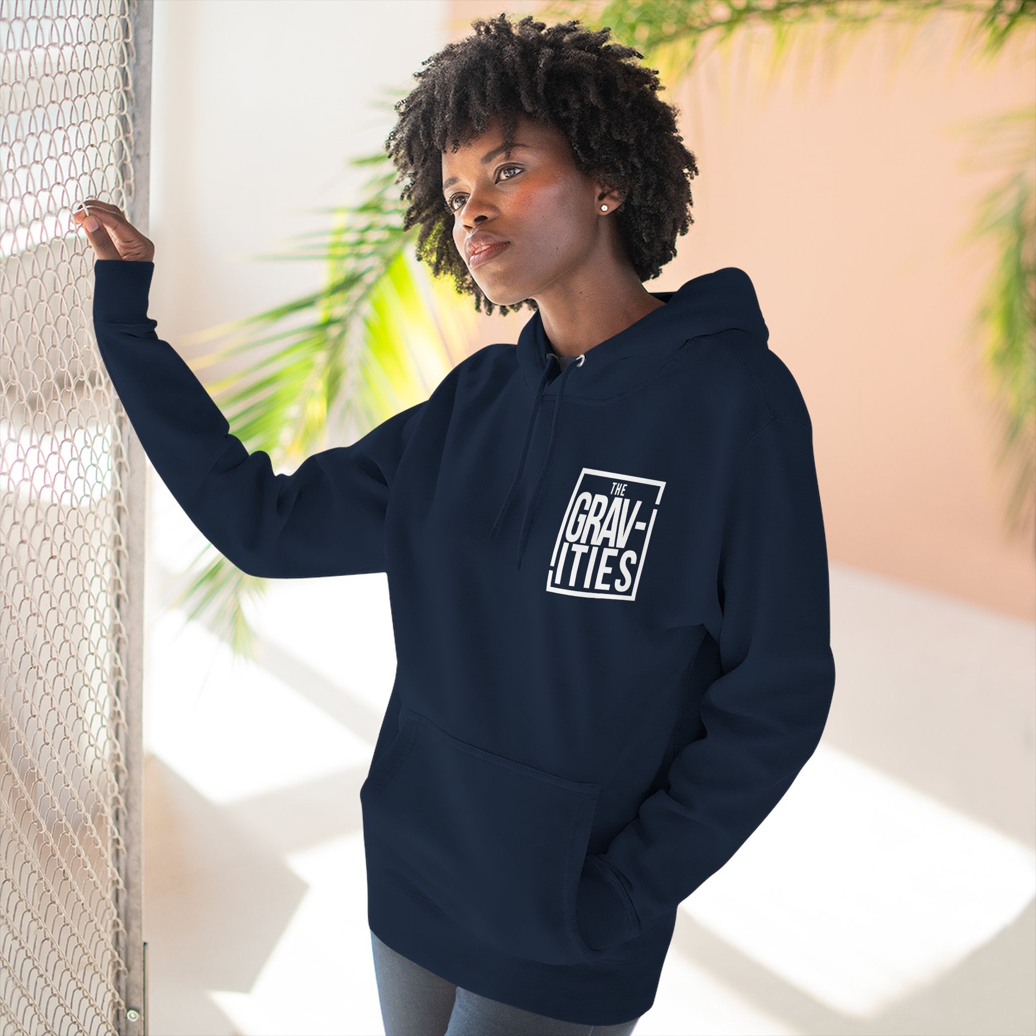 The Gravities Minimal Logo Hoodie | Soul-Funk Band Merch | San Diego