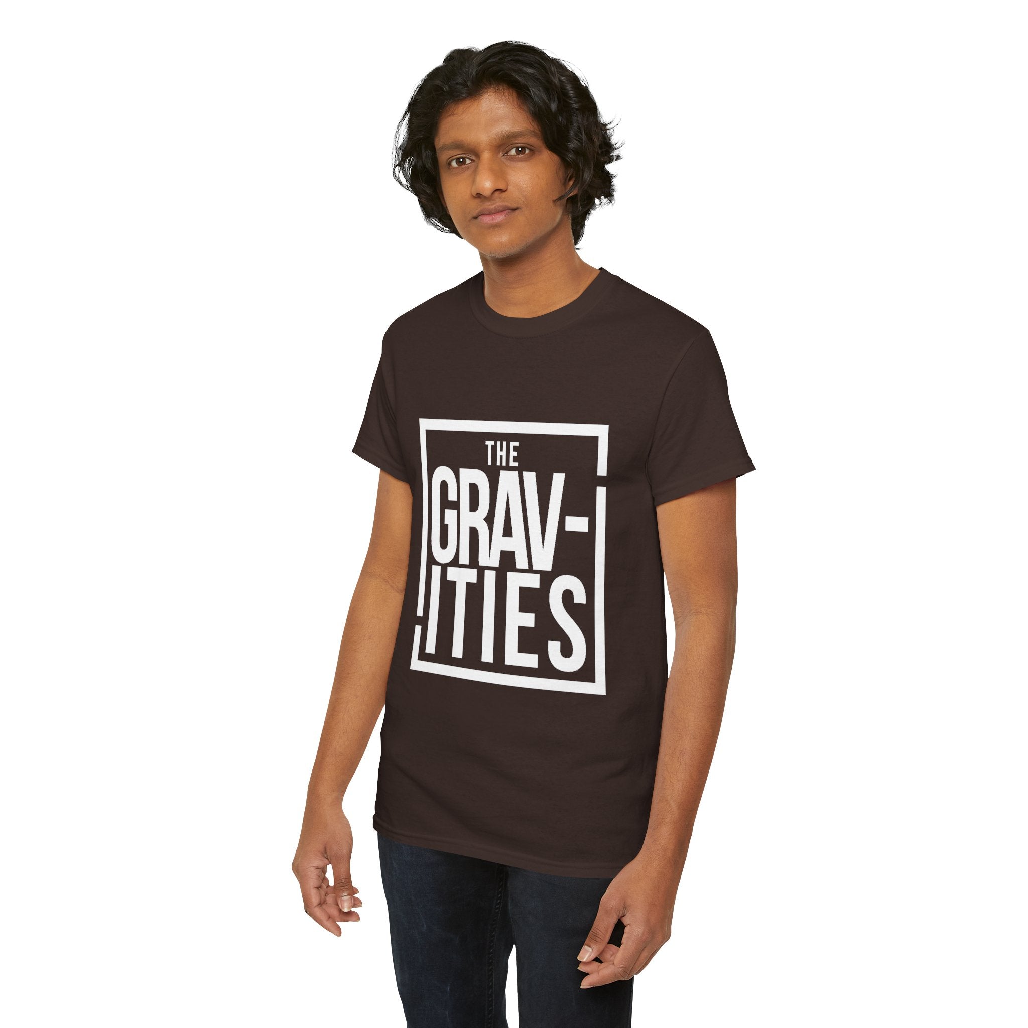 The Gravities White Logo Tee | Soul-Funk Band Merch | San Diego
