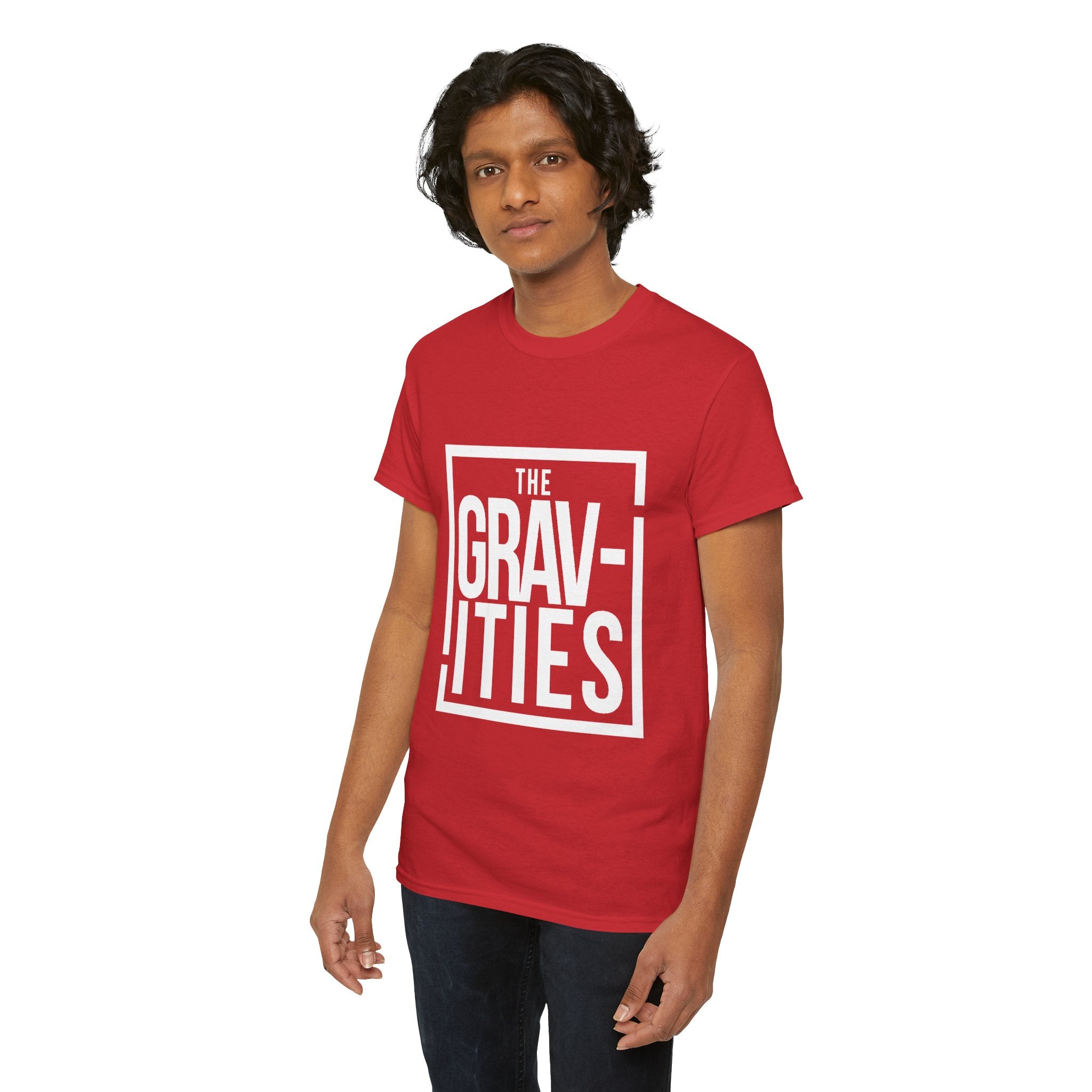 The Gravities White Logo Tee | Soul-Funk Band Merch | San Diego