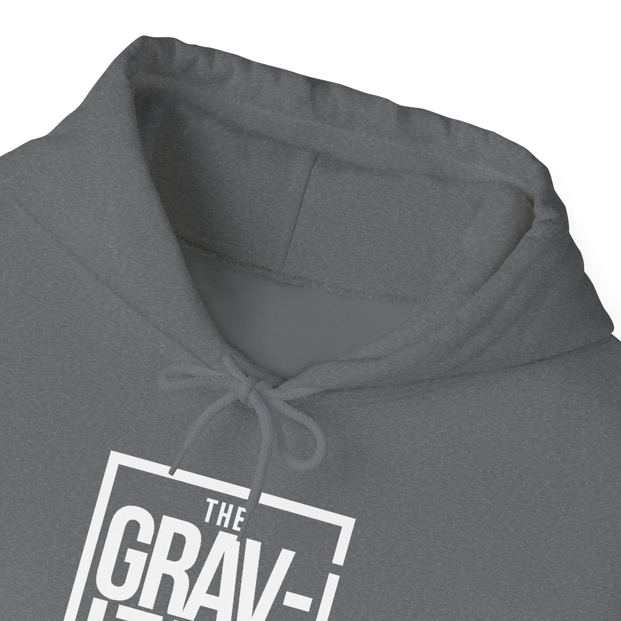 The Gravities White Logo Hoodie | Soul-Funk Band Merch | San Diego
