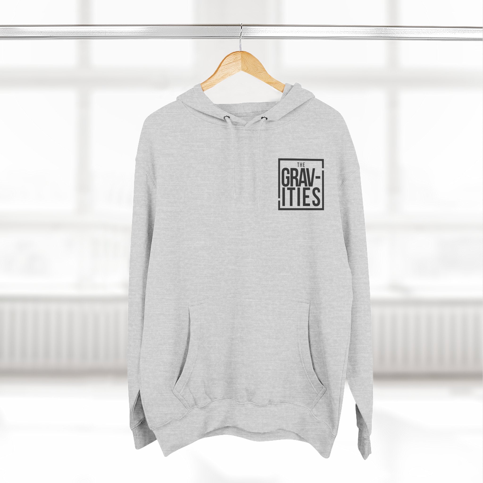 The Gravities Minimal Logo Hoodie | Soul-Funk Band Merch | San Diego