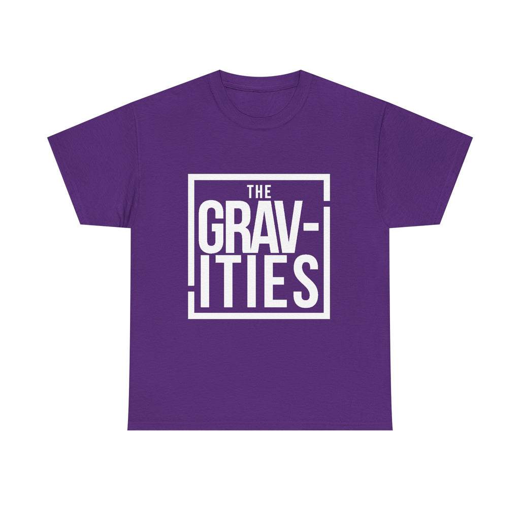 The Gravities White Logo Tee | Soul-Funk Band Merch | San Diego