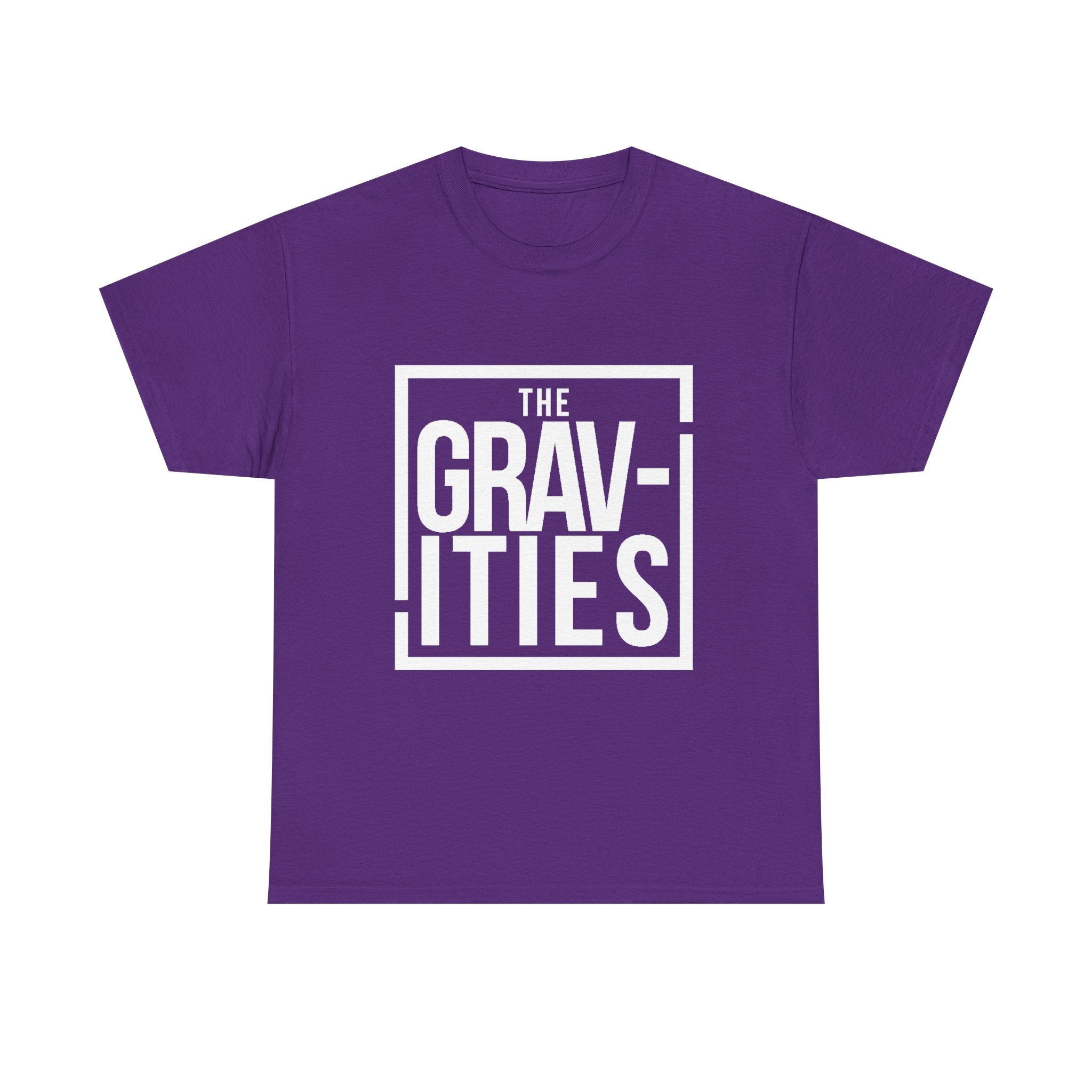 The Gravities White Logo Tee | Soul-Funk Band Merch | San Diego