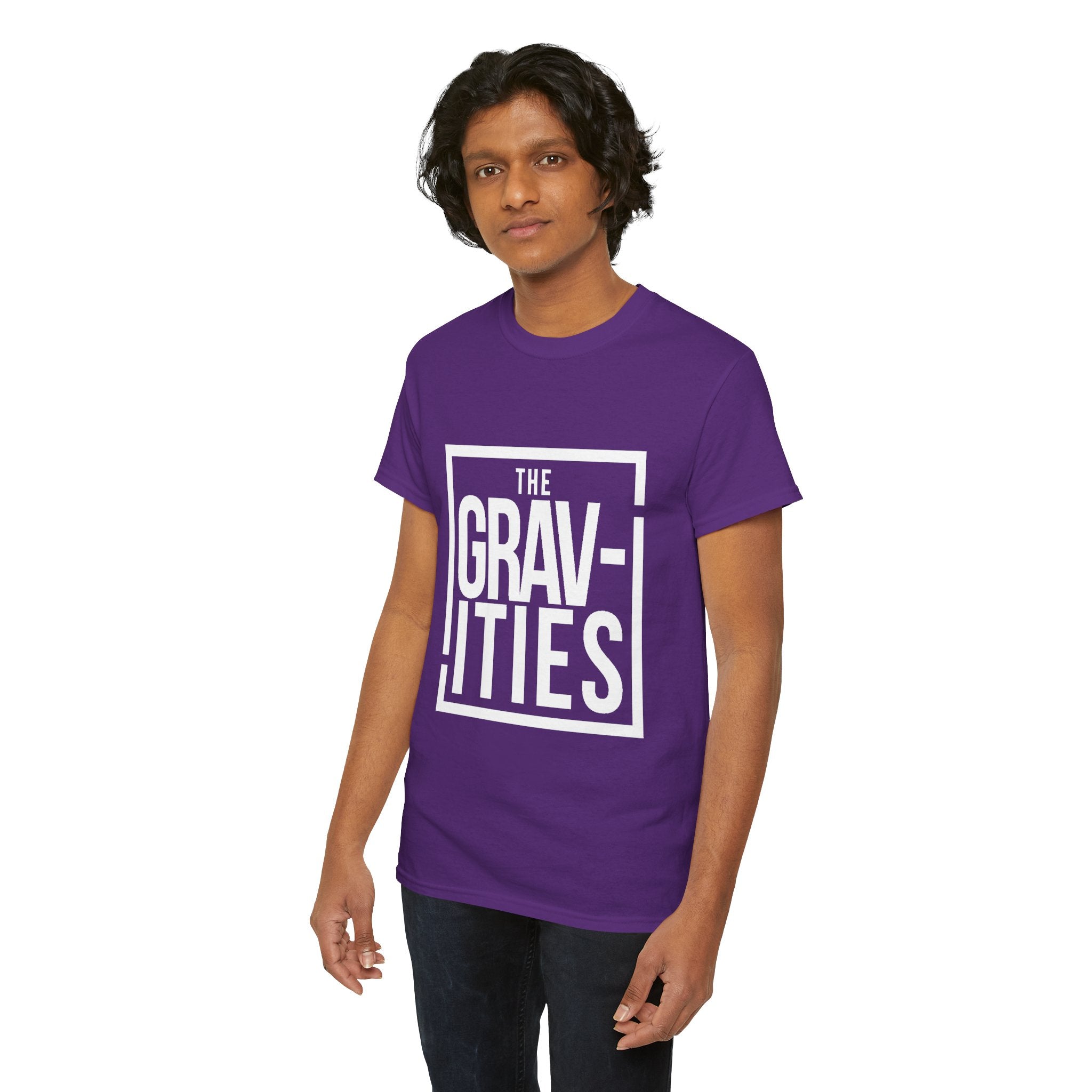 The Gravities White Logo Tee | Soul-Funk Band Merch | San Diego
