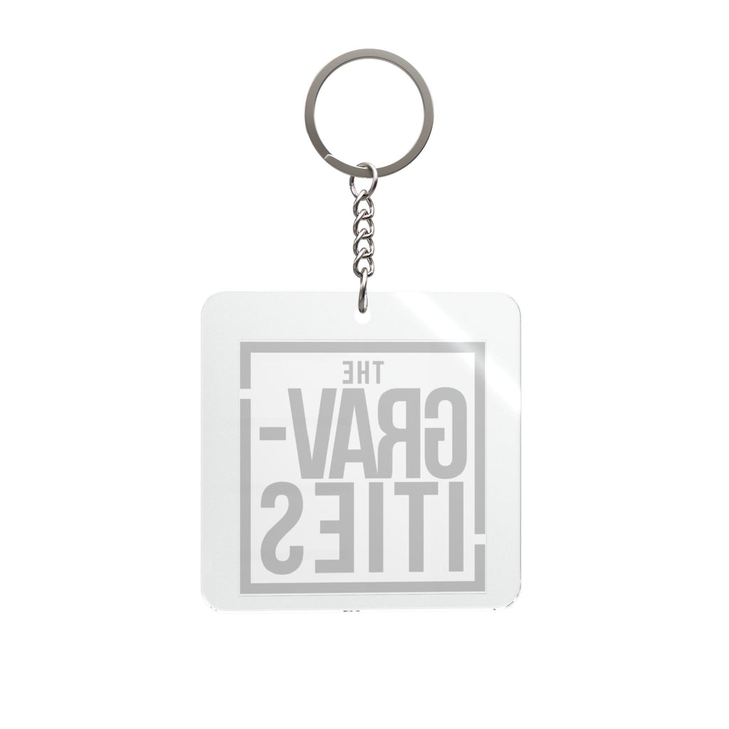 The Gravities Square Keychain