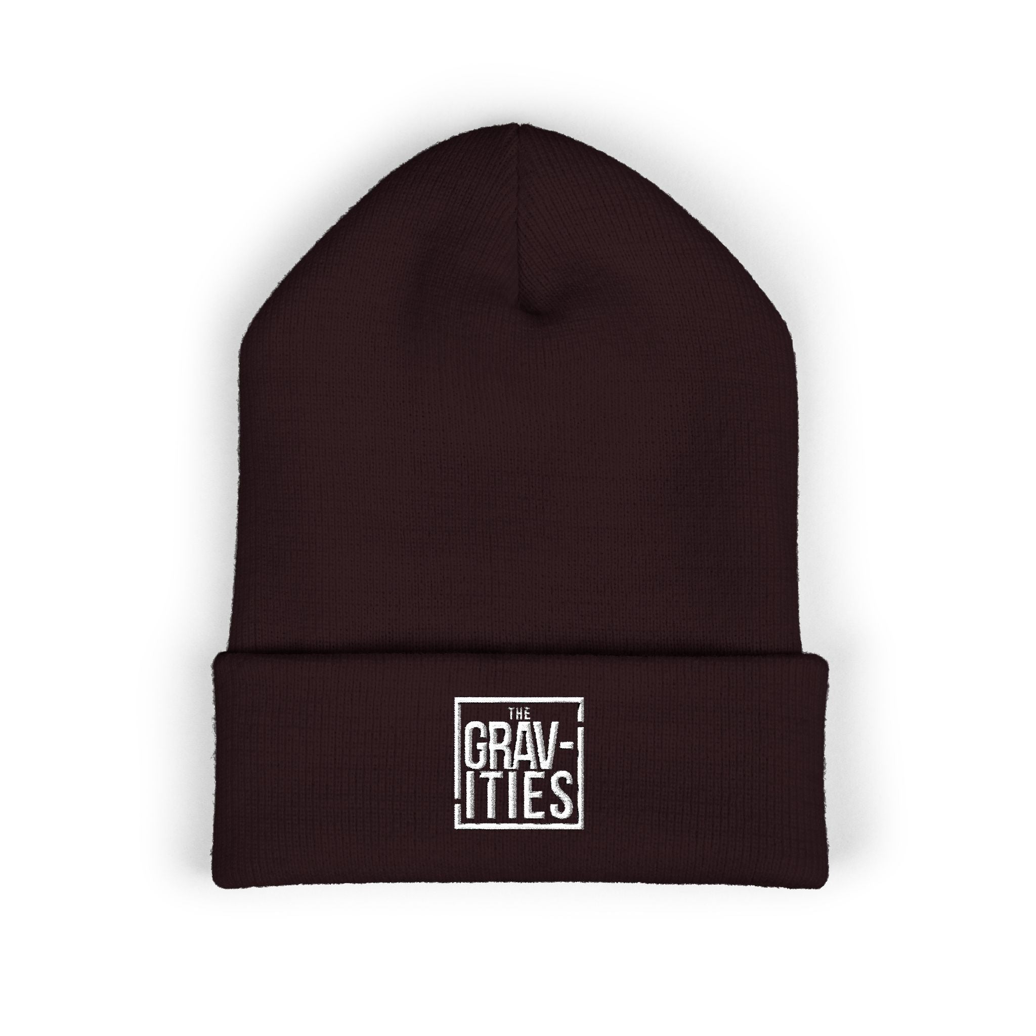The Gravities White Logo Beanie | Soul-Funk Band Merch | San Diego