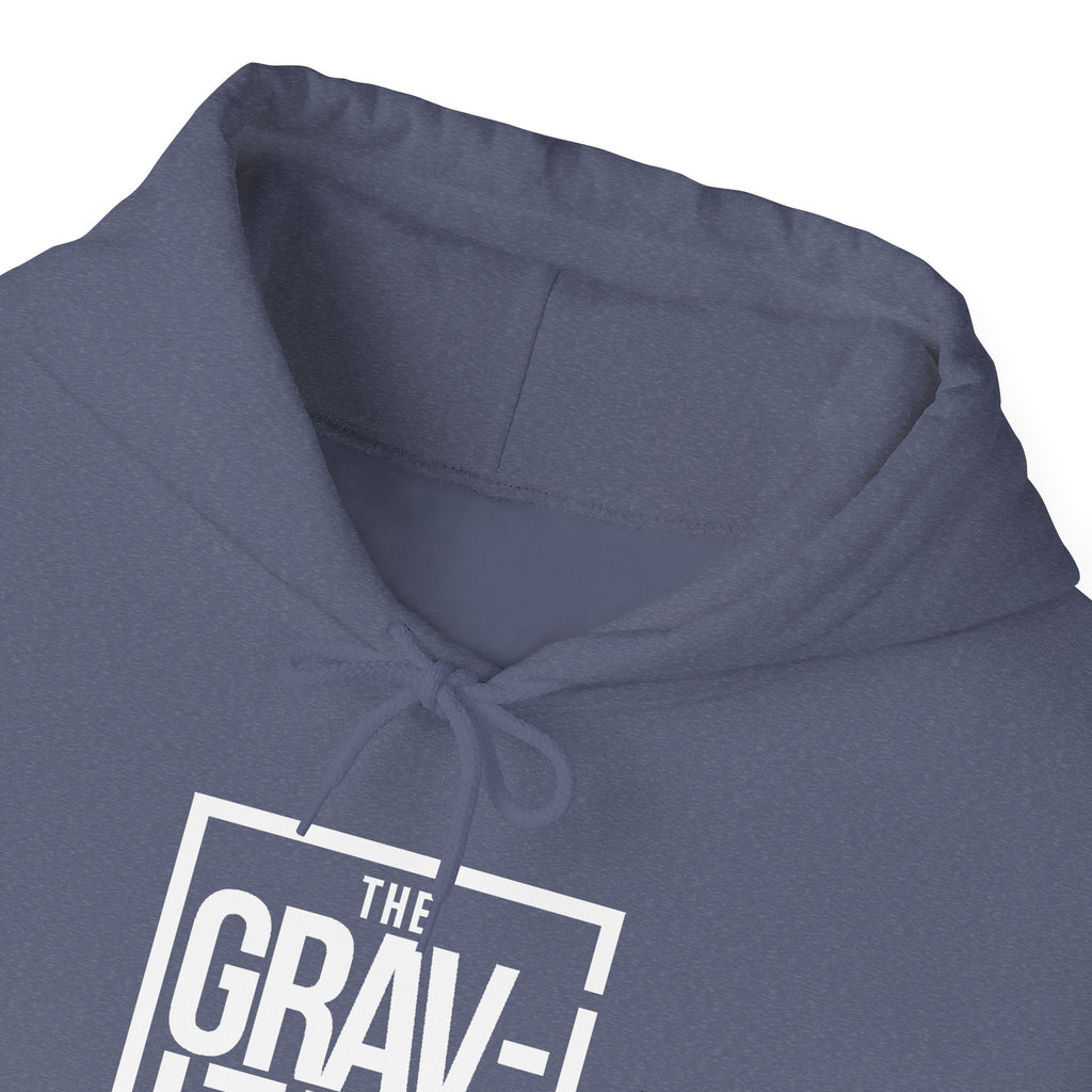 The Gravities White Logo Hoodie | Soul-Funk Band Merch | San Diego