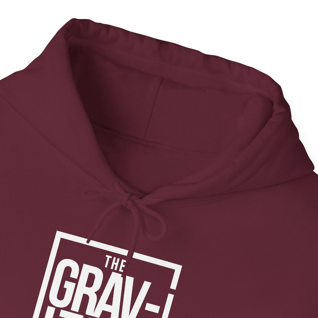The Gravities White Logo Hoodie | Soul-Funk Band Merch | San Diego