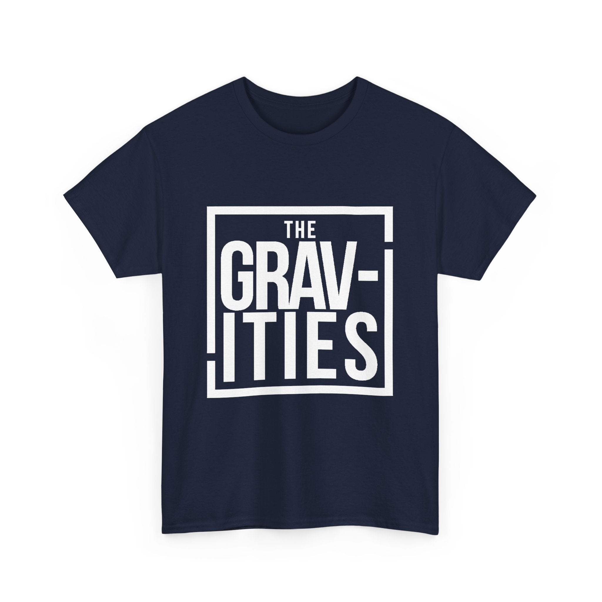 The Gravities White Logo Tee | Soul-Funk Band Merch | San Diego