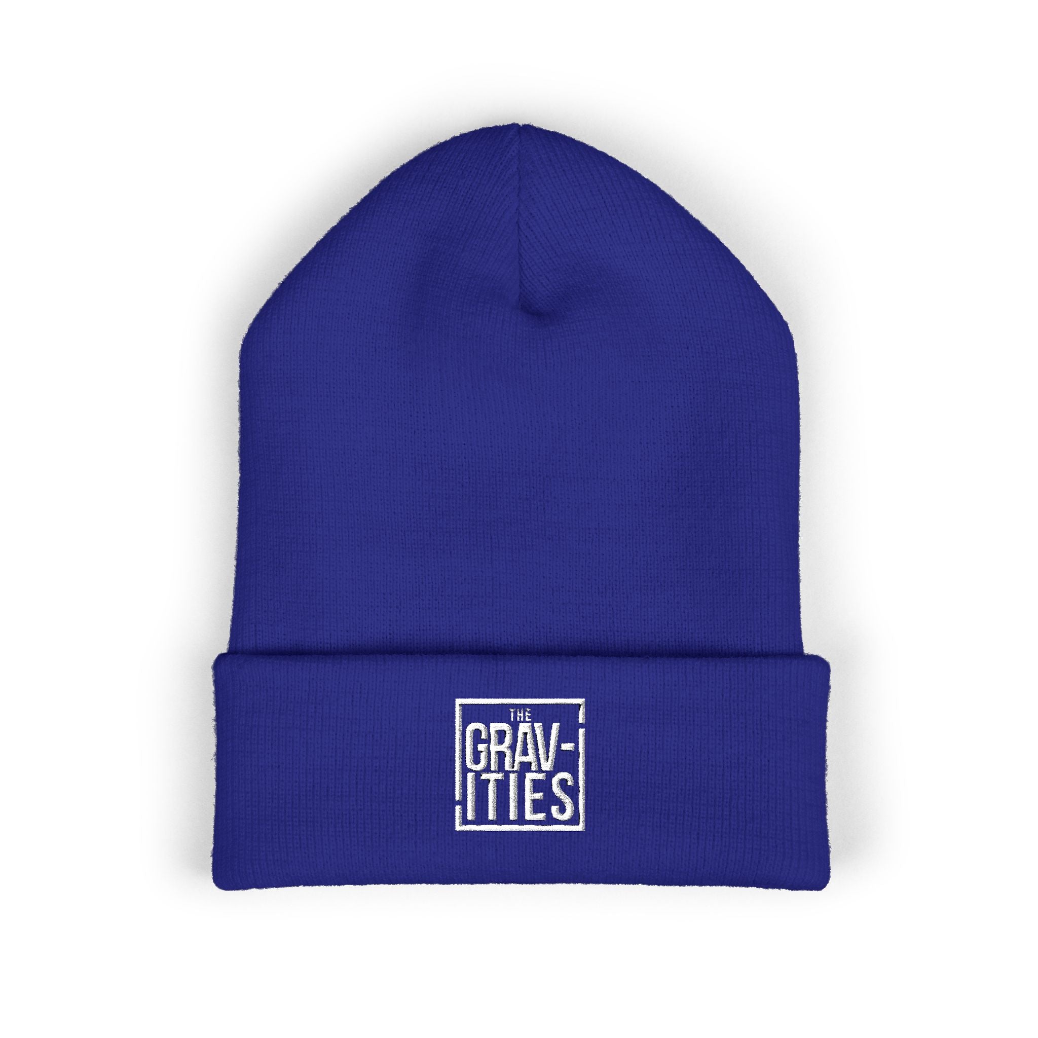 The Gravities White Logo Beanie | Soul-Funk Band Merch | San Diego
