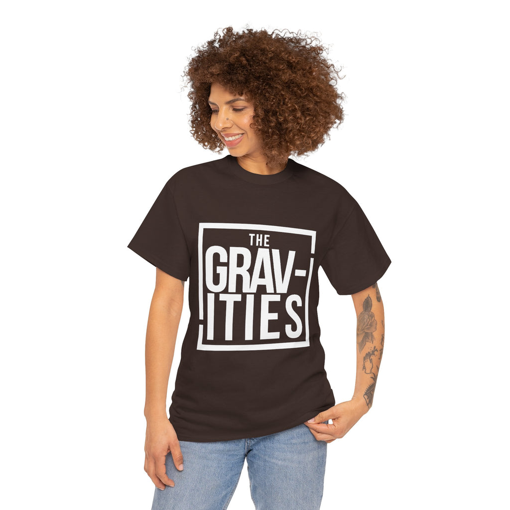 The Gravities White Logo Tee | Soul-Funk Band Merch | San Diego
