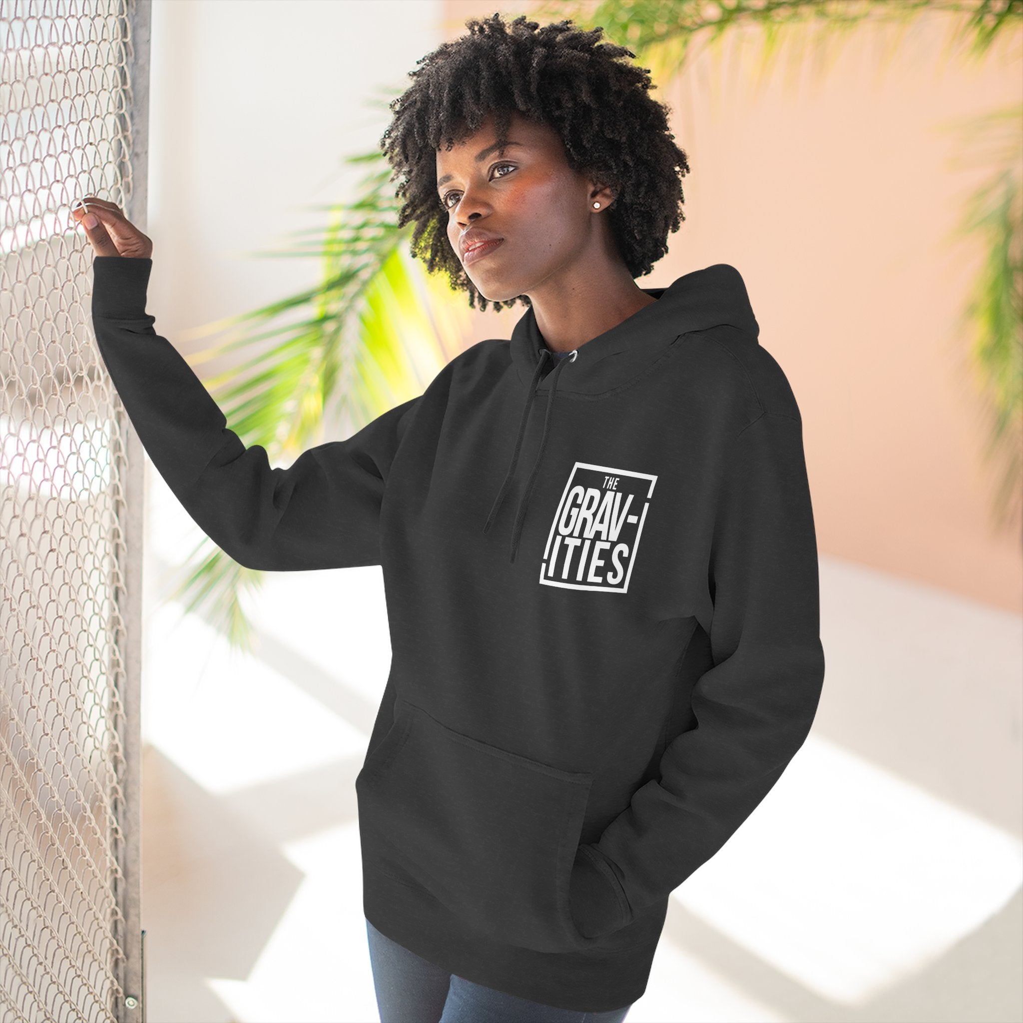 The Gravities Minimal Logo Hoodie | Soul-Funk Band Merch | San Diego