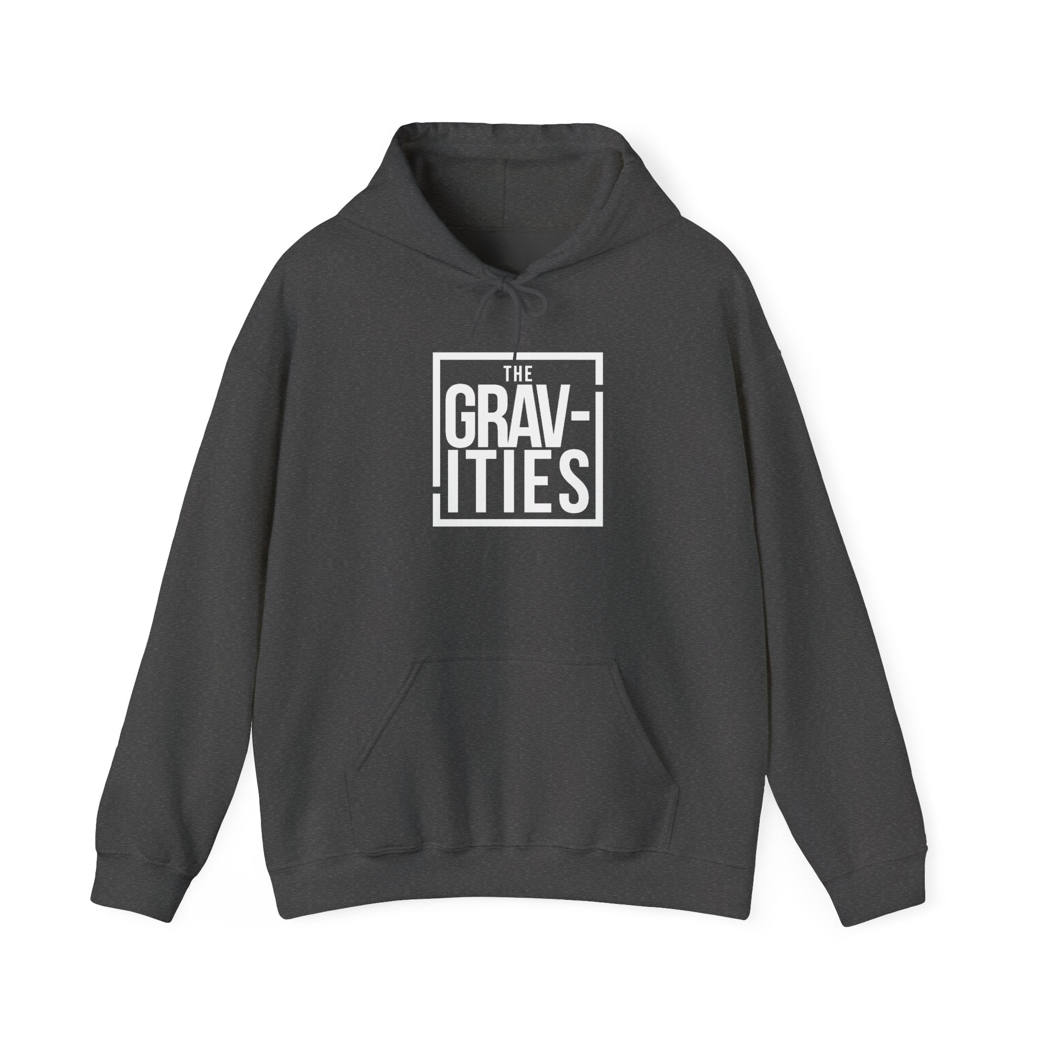 The Gravities White Logo Hoodie | Soul-Funk Band Merch | San Diego