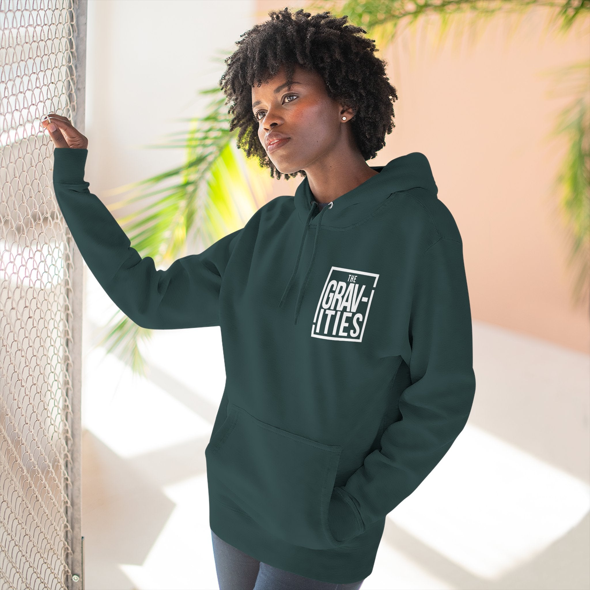 The Gravities Minimal Logo Hoodie | Soul-Funk Band Merch | San Diego