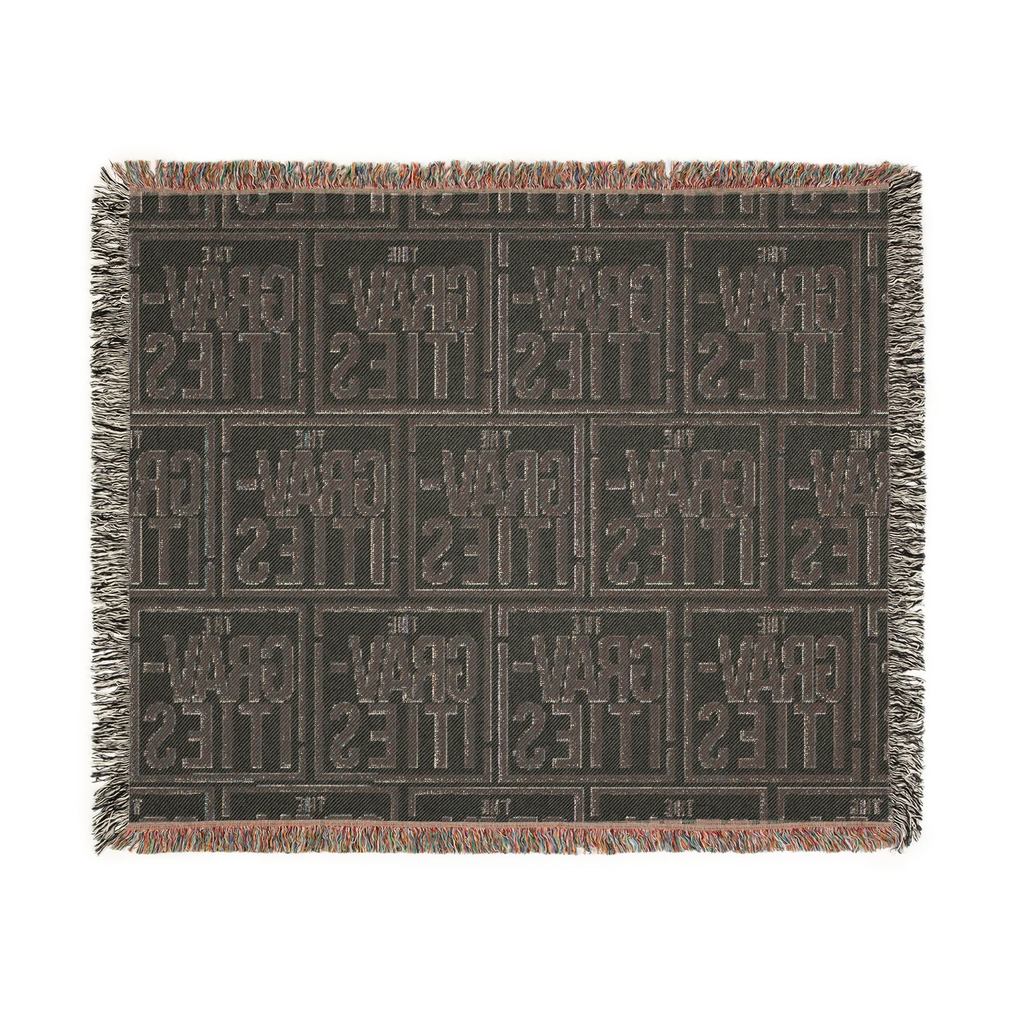 The Gravities Woven Blanket