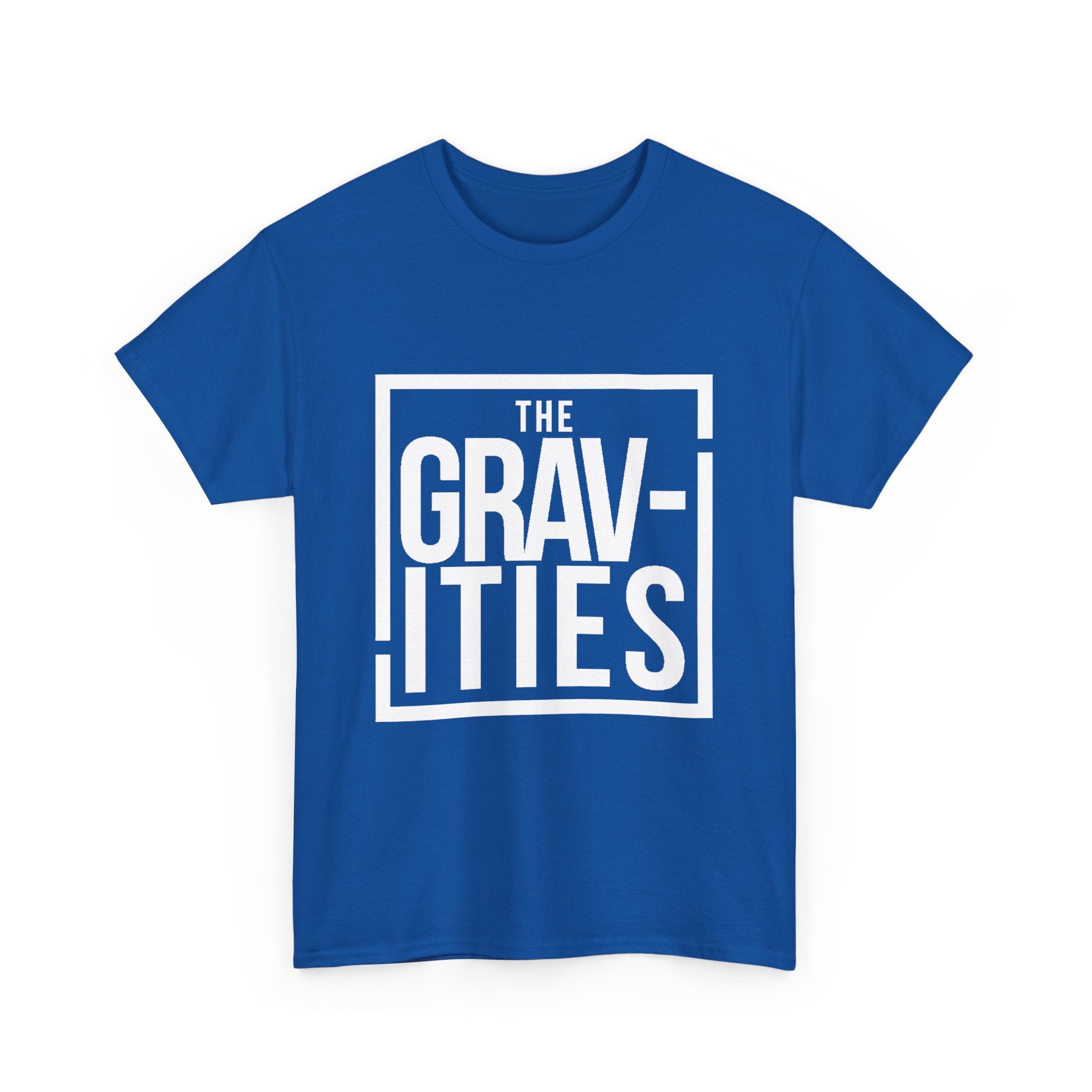 The Gravities White Logo Tee | Soul-Funk Band Merch | San Diego