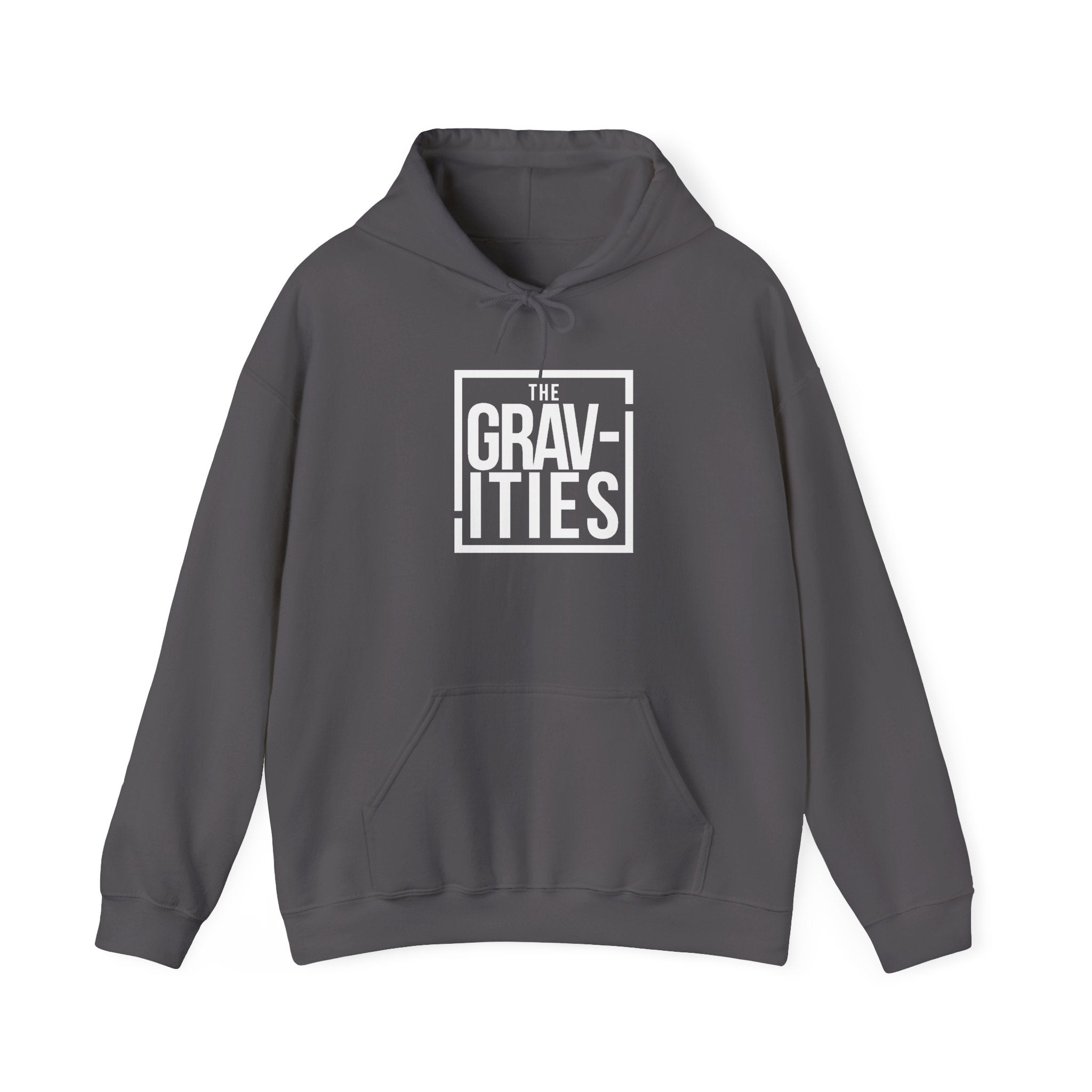 The Gravities White Logo Hoodie | Soul-Funk Band Merch | San Diego