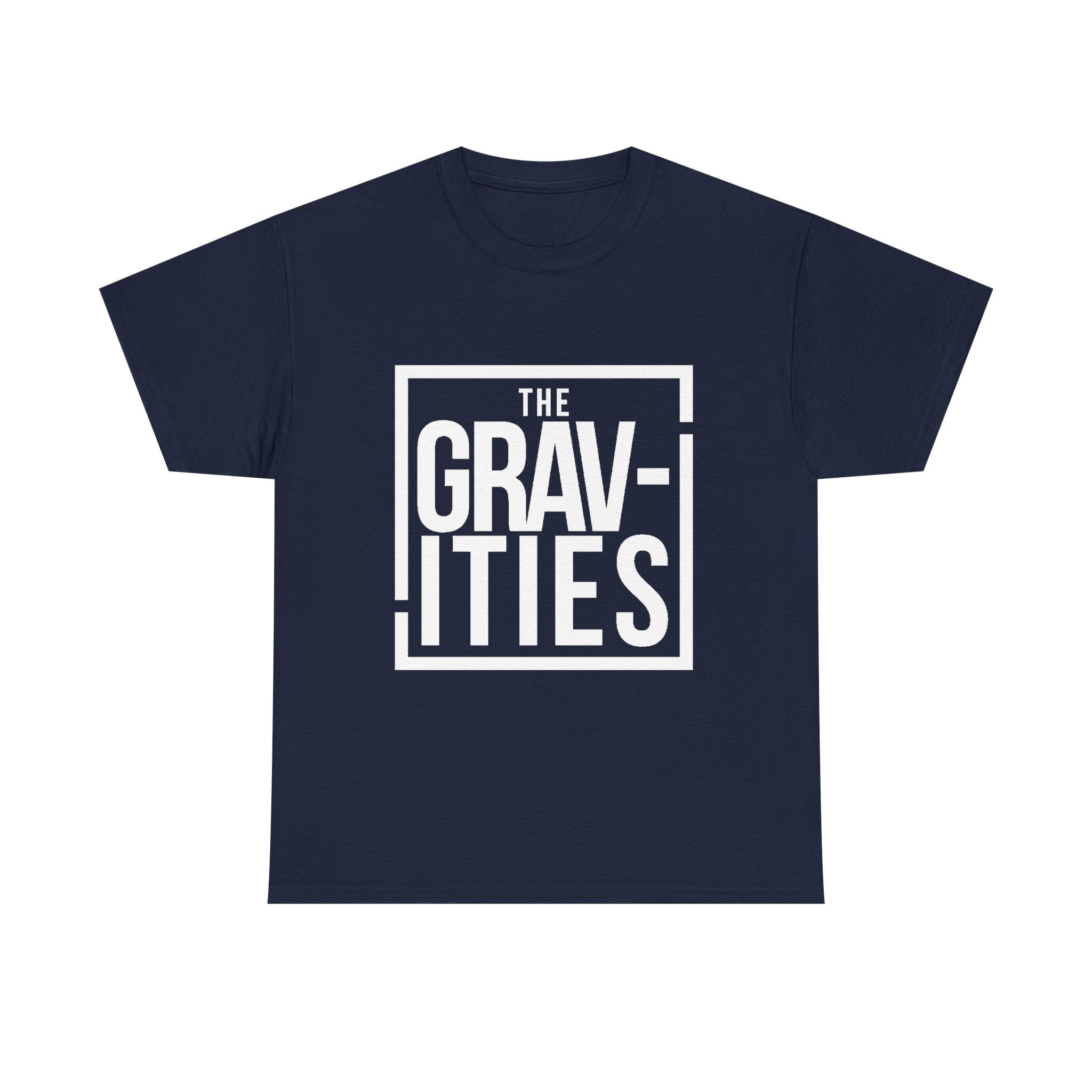 The Gravities White Logo Tee | Soul-Funk Band Merch | San Diego
