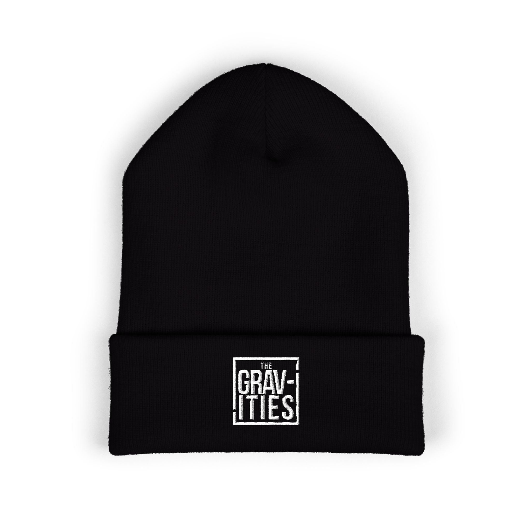 The Gravities White Logo Beanie | Soul-Funk Band Merch | San Diego