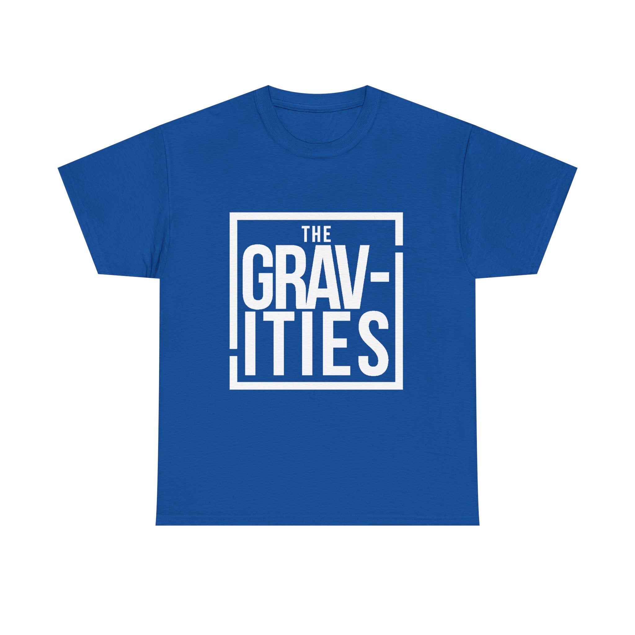 The Gravities White Logo Tee | Soul-Funk Band Merch | San Diego