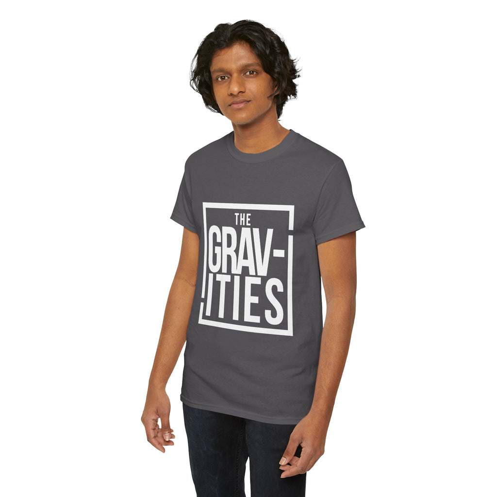 The Gravities White Logo Tee | Soul-Funk Band Merch | San Diego