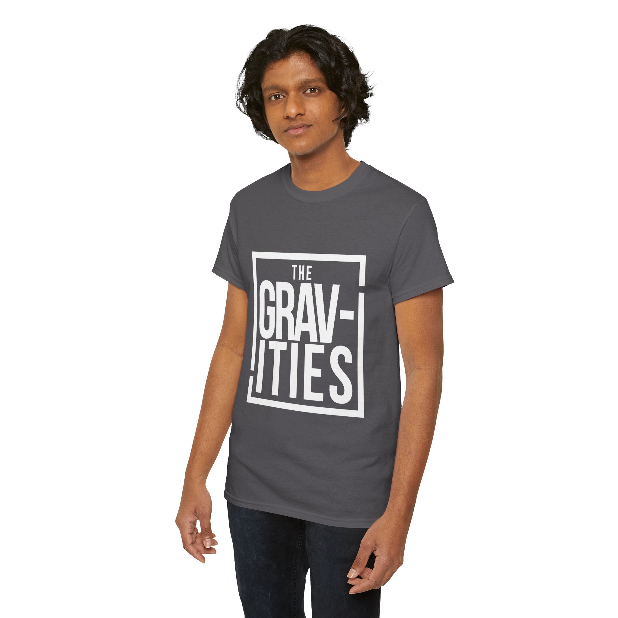 The Gravities White Logo Tee | Soul-Funk Band Merch | San Diego