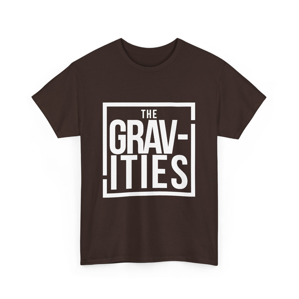 The Gravities White Logo Tee | Soul-Funk Band Merch | San Diego