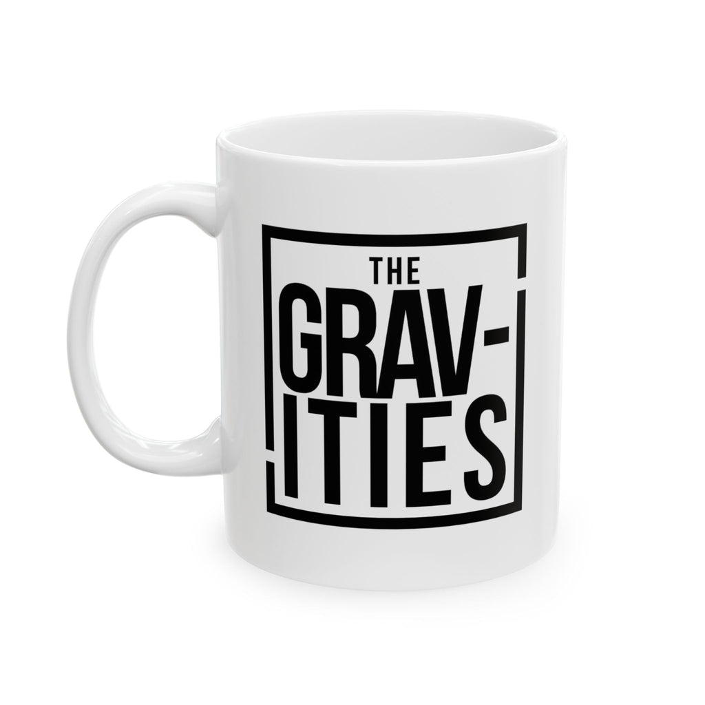 The Gravities Logo Mug | Soul-Funk Band Merch | Ceramic Coffee Cup