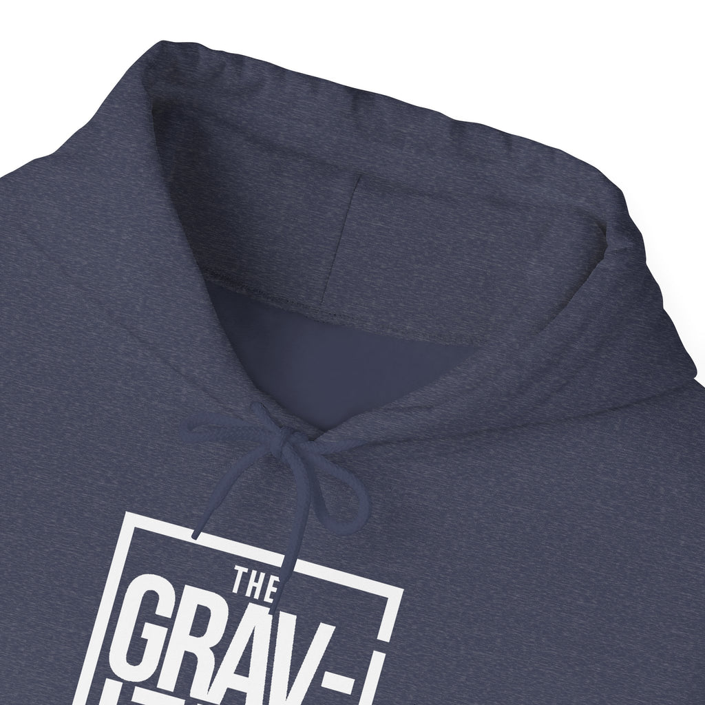 The Gravities White Logo Hoodie | Soul-Funk Band Merch | San Diego