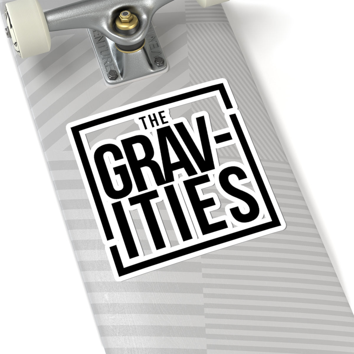 The Gravities Logo Sticker | Soul-Funk Band Merch | Kiss-Cut Vinyl
