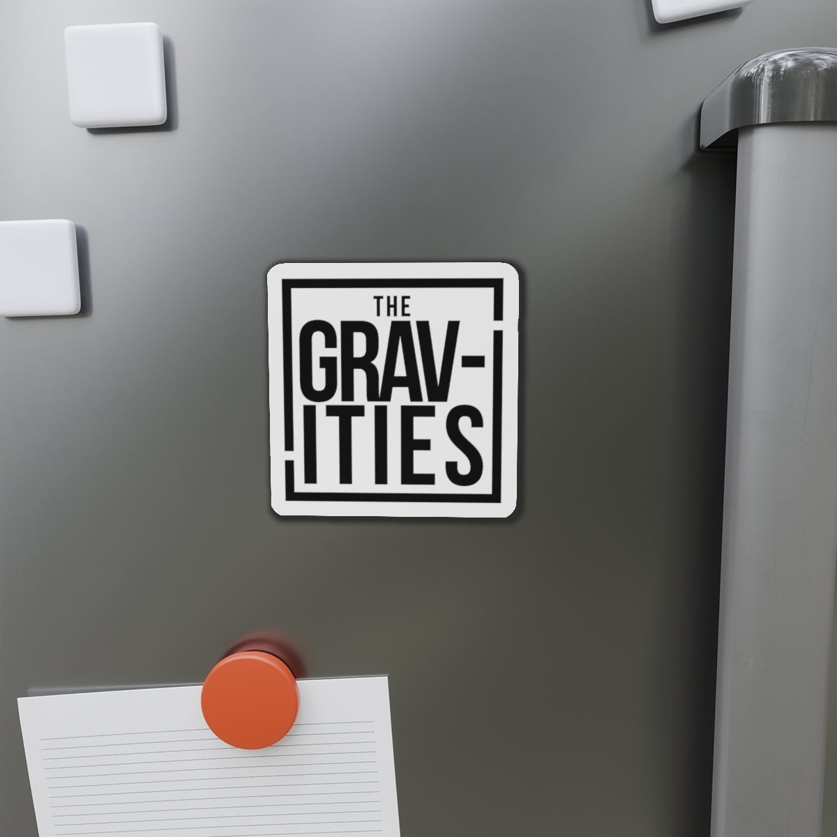 The Gravities Die-Cut Magnets