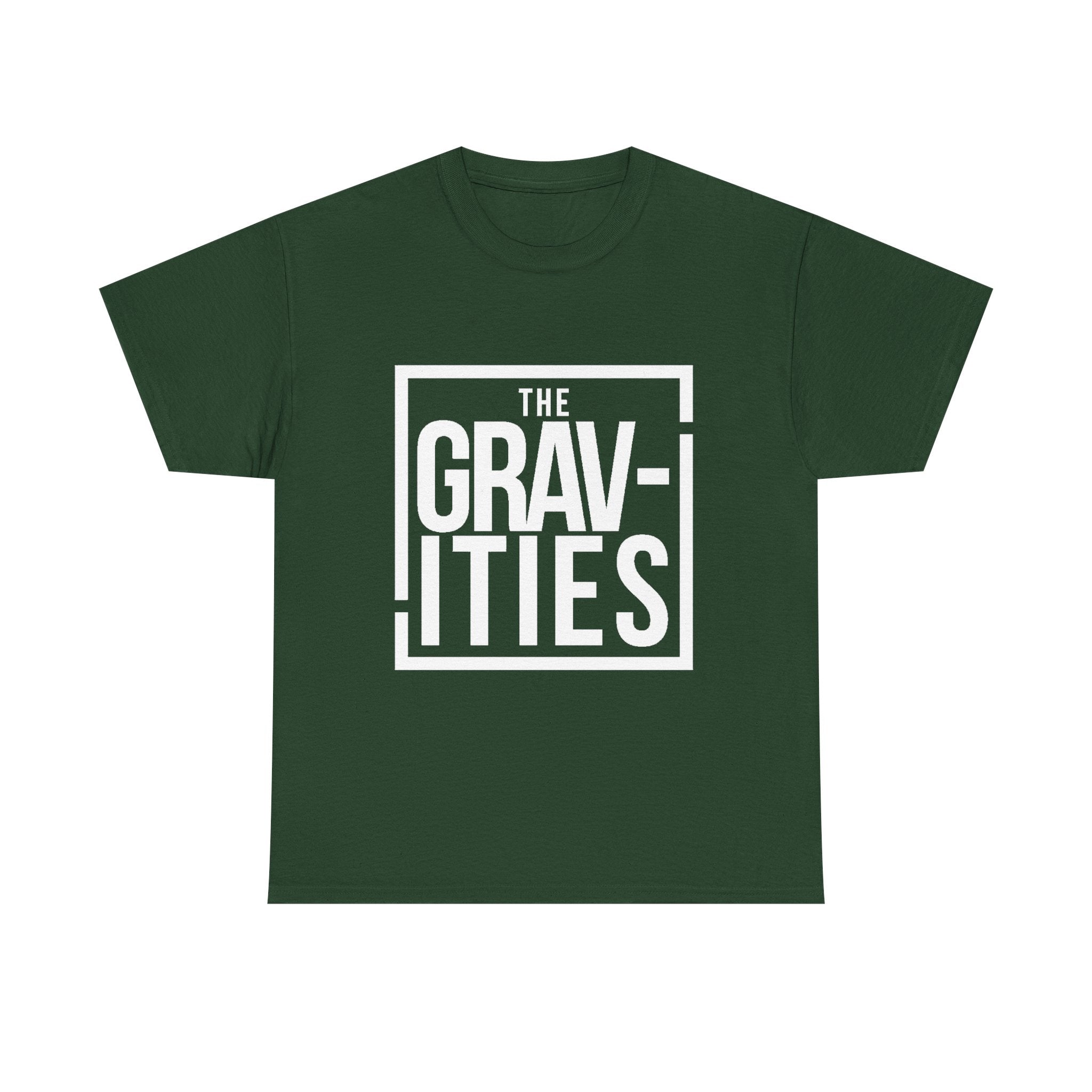 The Gravities White Logo Tee | Soul-Funk Band Merch | San Diego
