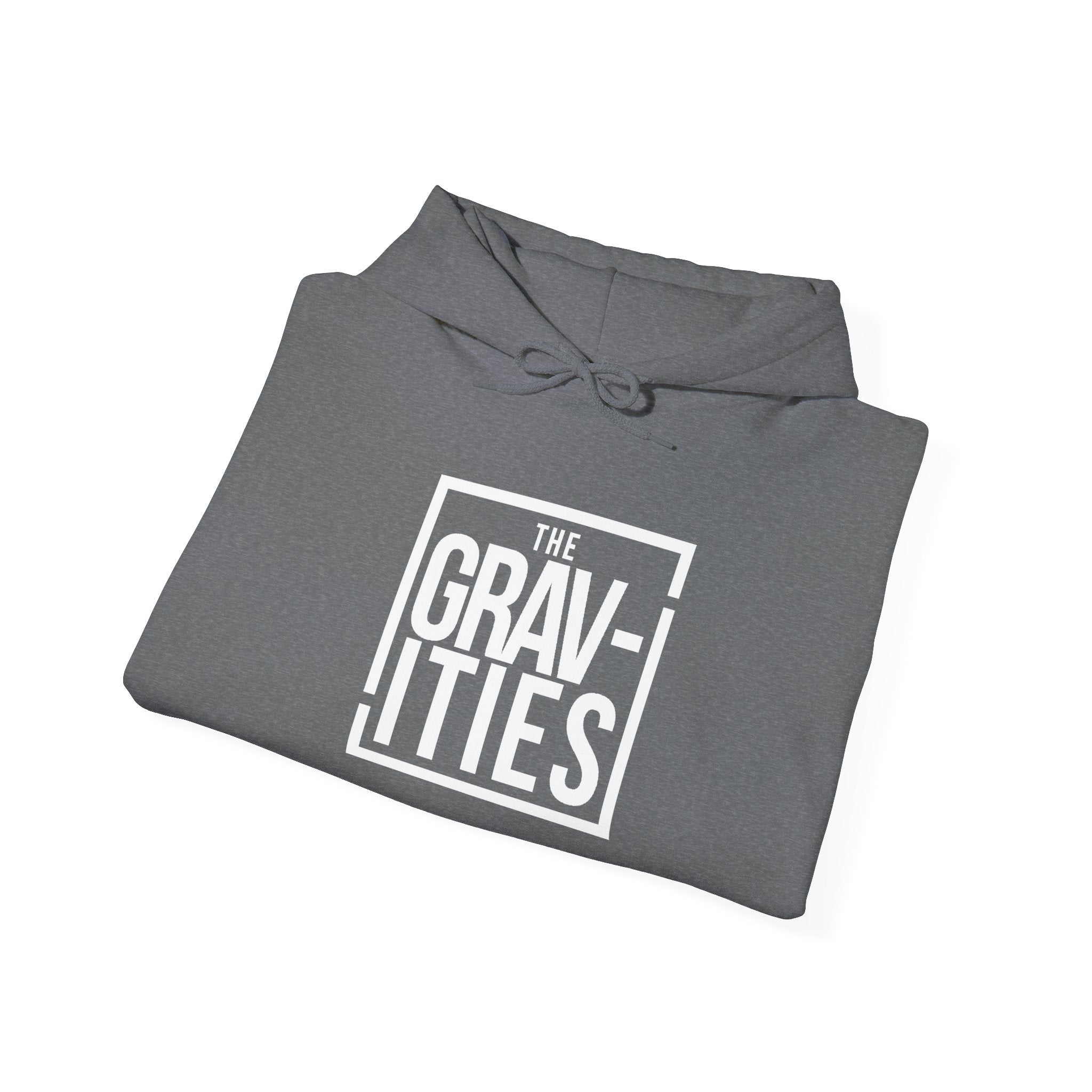 The Gravities White Logo Hoodie | Soul-Funk Band Merch | San Diego