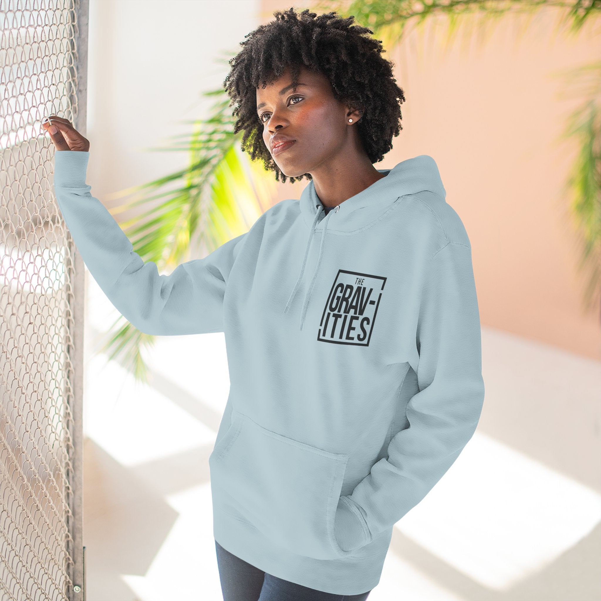 The Gravities Minimal Logo Hoodie | Soul-Funk Band Merch | San Diego