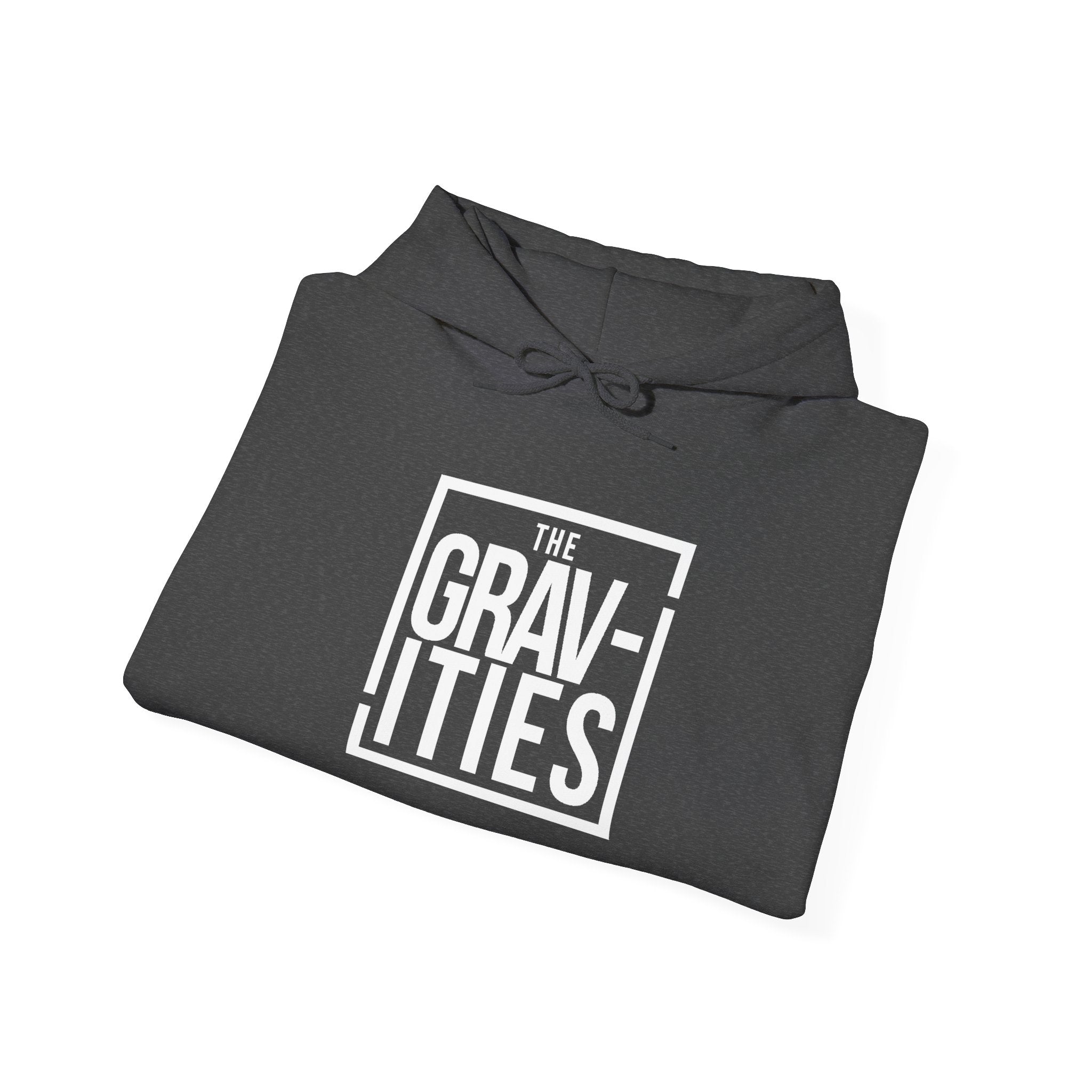 The Gravities White Logo Hoodie | Soul-Funk Band Merch | San Diego