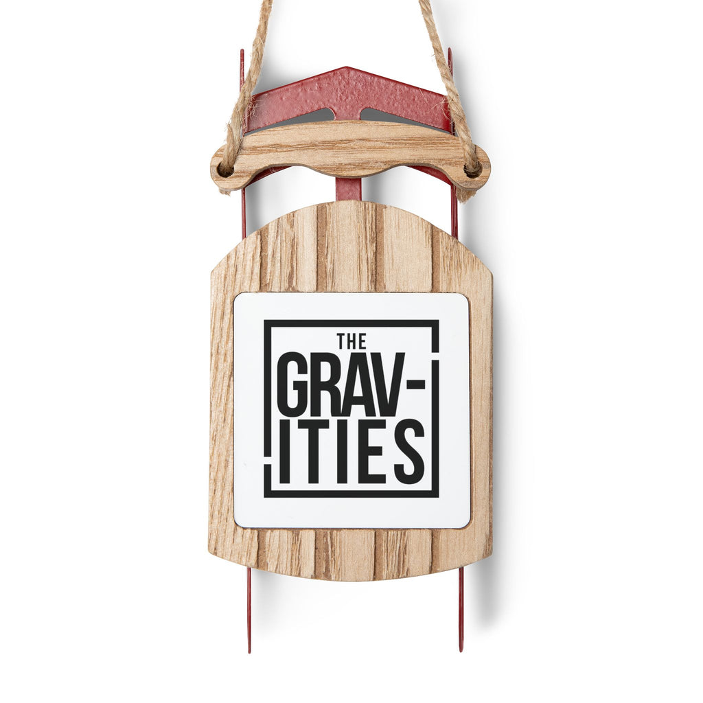 The Gravities Sled Ornaments