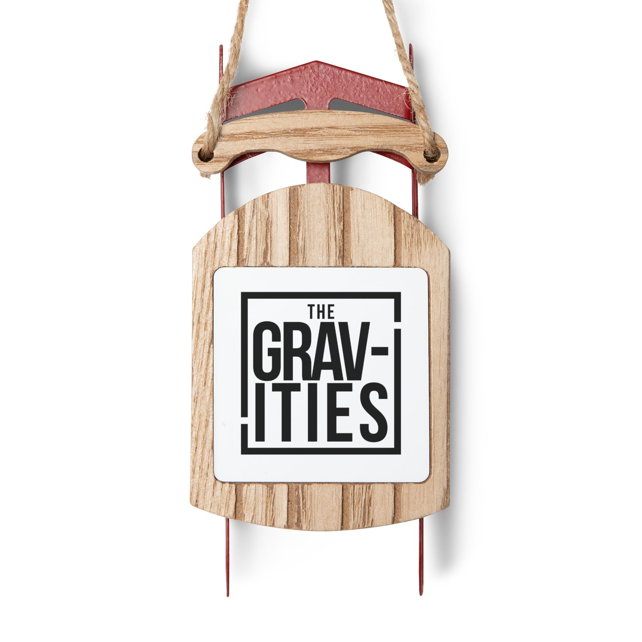 The Gravities Sled Ornaments