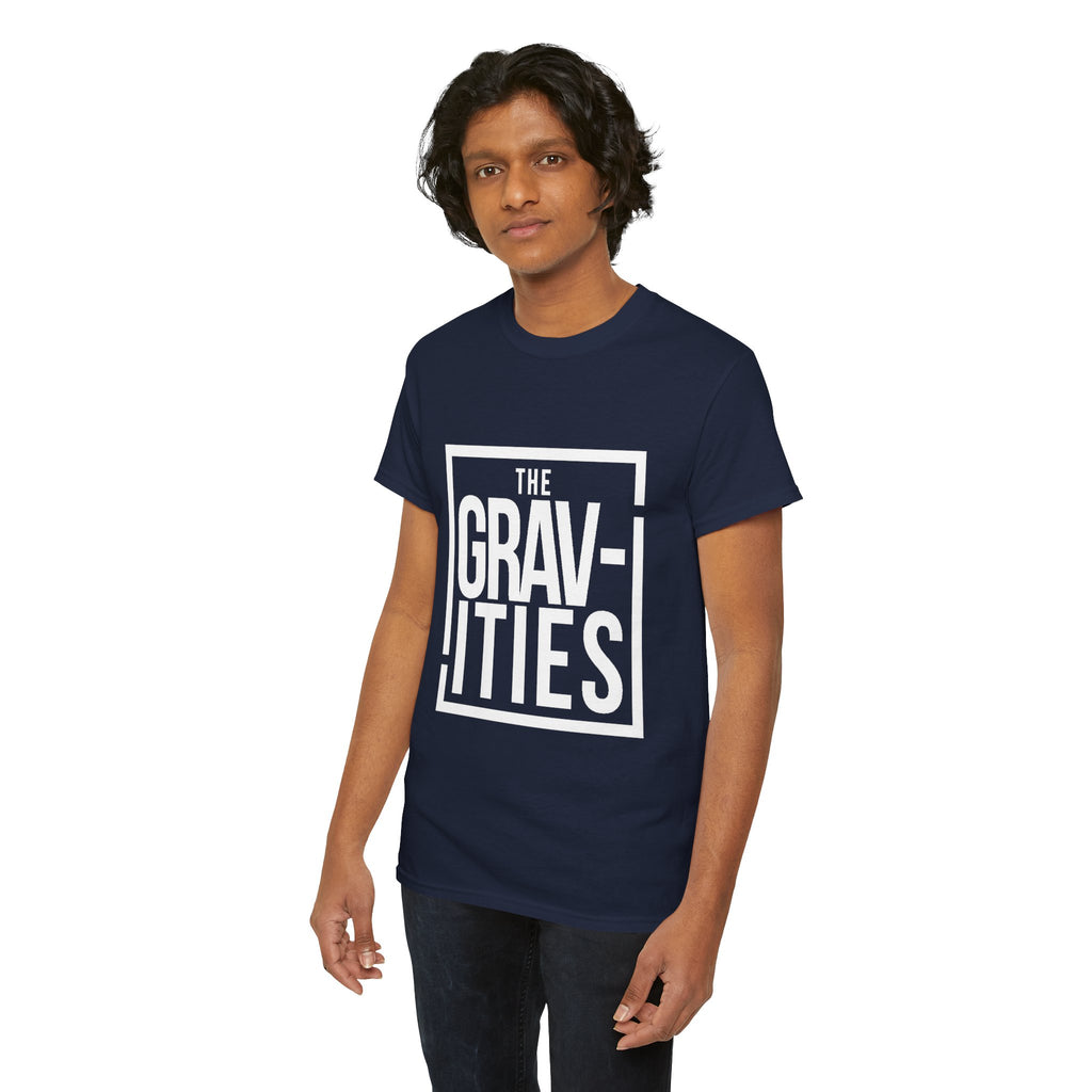 The Gravities White Logo Tee | Soul-Funk Band Merch | San Diego
