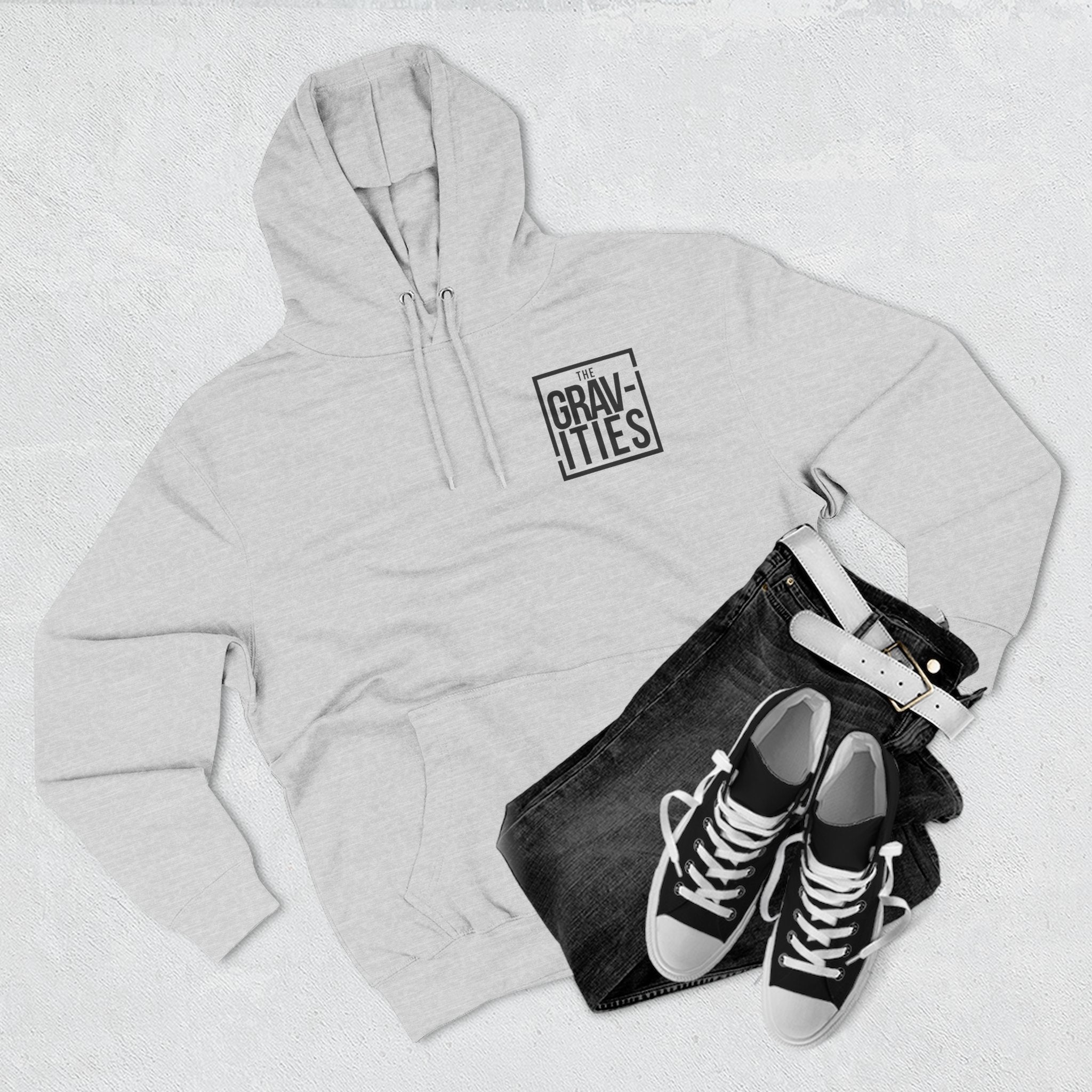 The Gravities Minimal Logo Hoodie | Soul-Funk Band Merch | San Diego