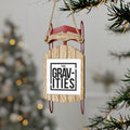 The Gravities Sled Ornaments