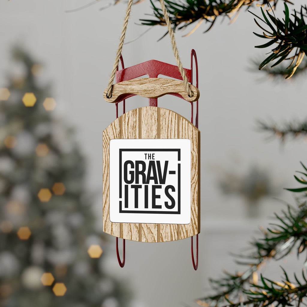 The Gravities Sled Ornaments