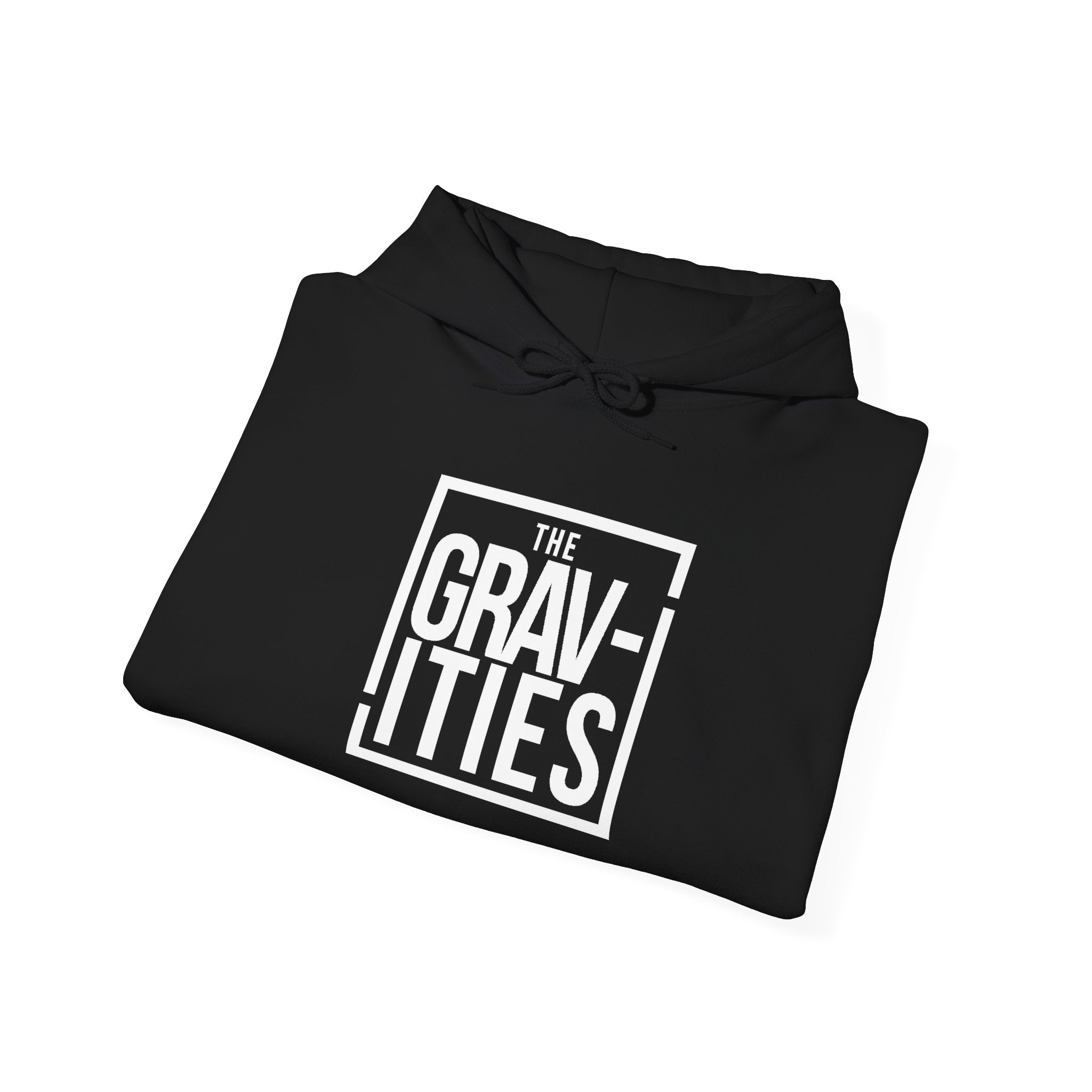 The Gravities White Logo Hoodie | Soul-Funk Band Merch | San Diego
