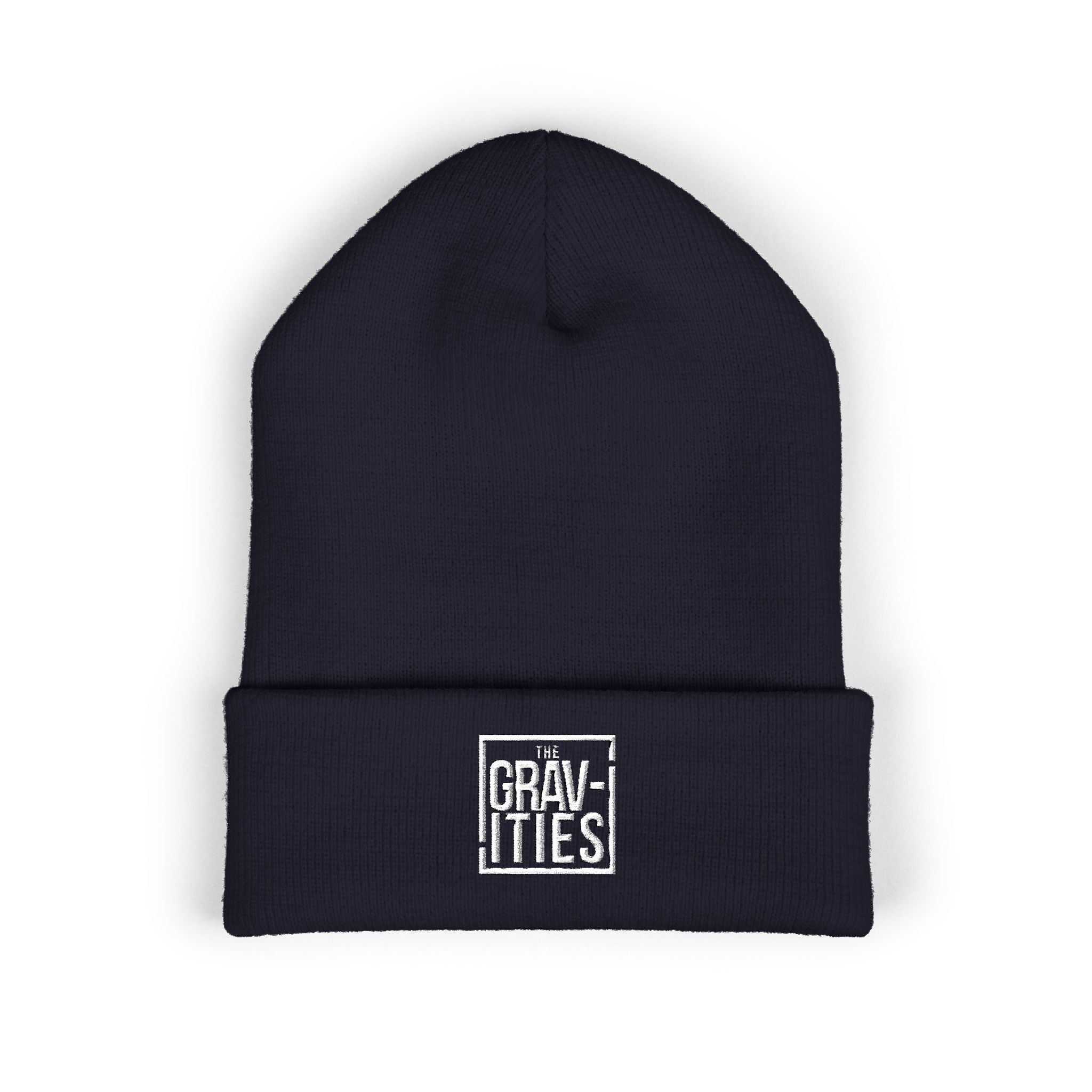 The Gravities White Logo Beanie | Soul-Funk Band Merch | San Diego