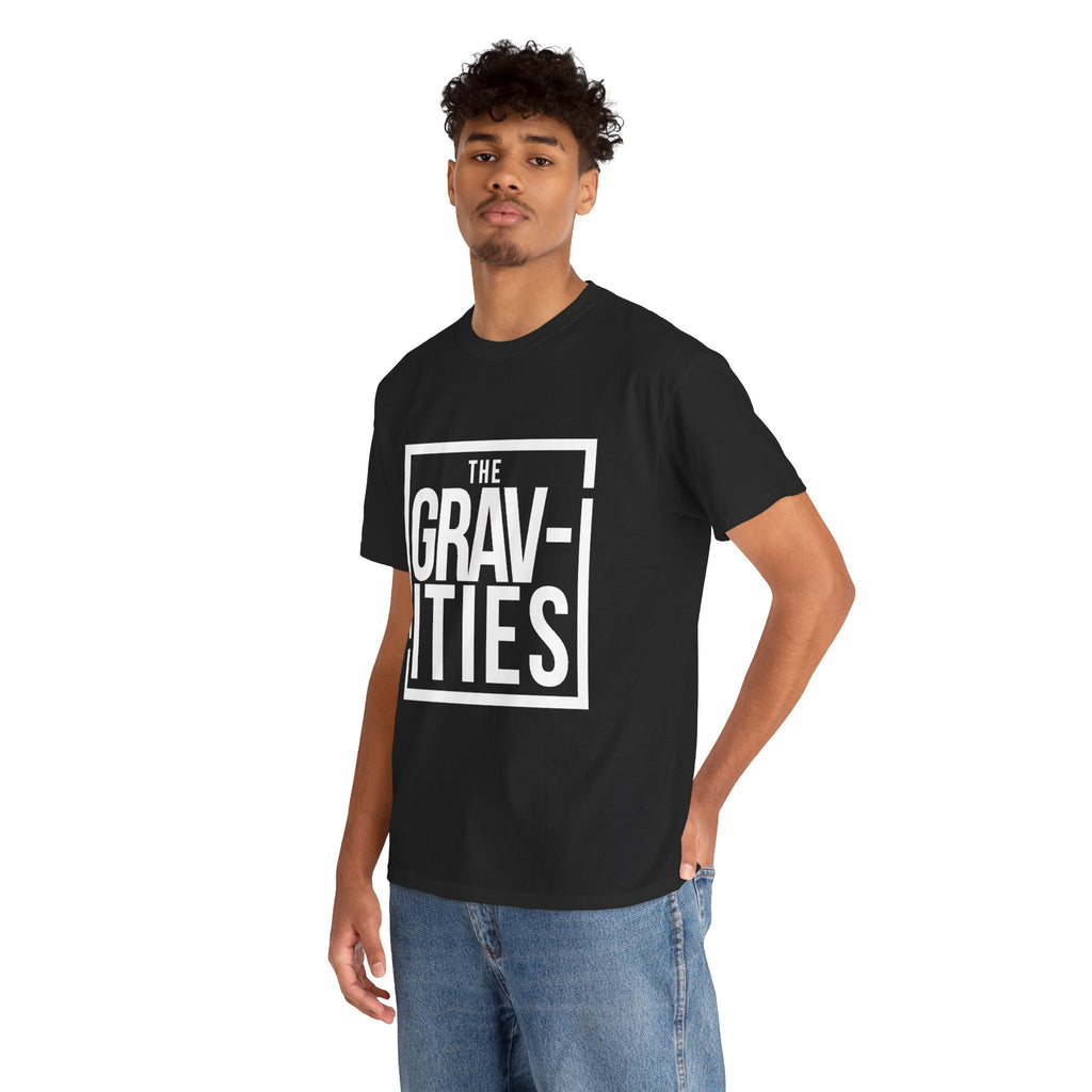 The Gravities White Logo Tee | Soul-Funk Band Merch | San Diego