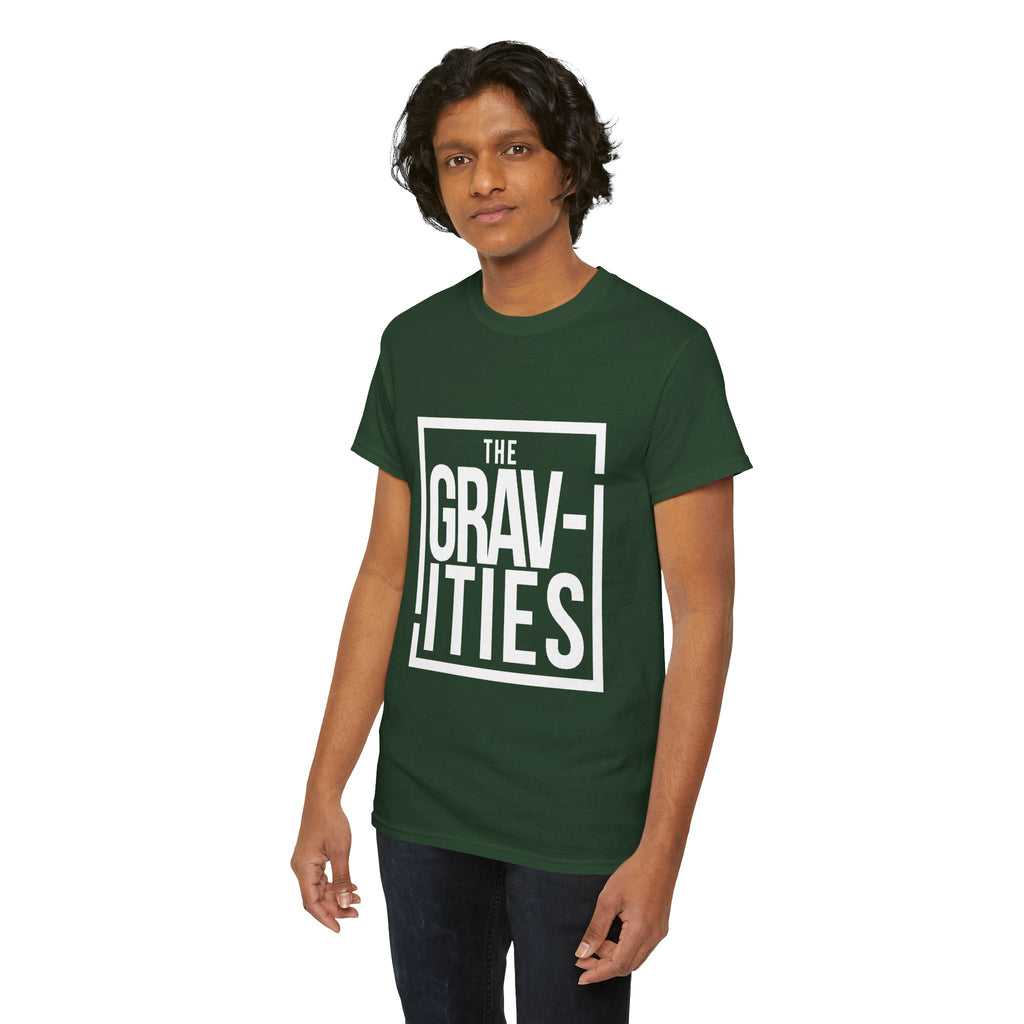 The Gravities White Logo Tee | Soul-Funk Band Merch | San Diego