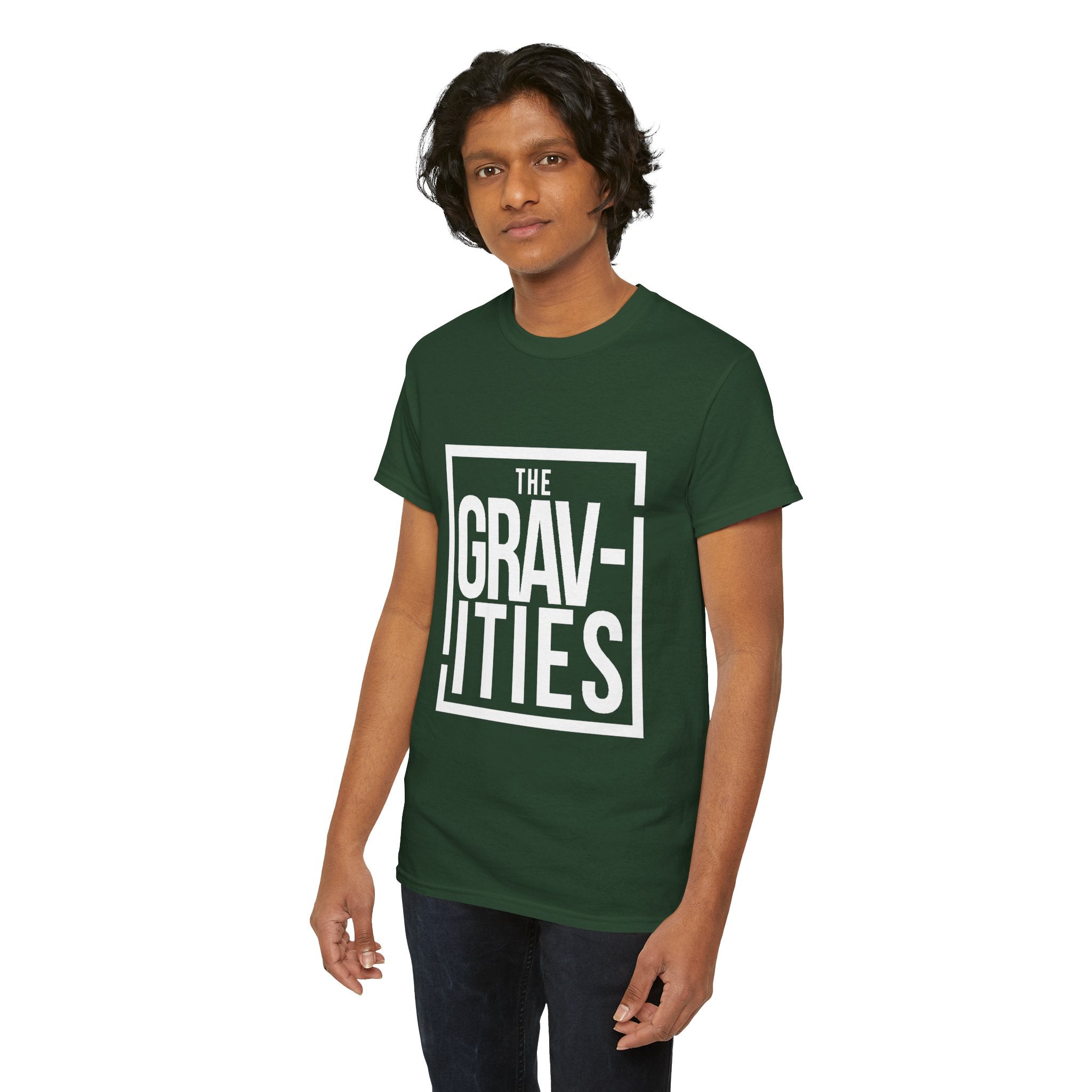 The Gravities White Logo Tee | Soul-Funk Band Merch | San Diego
