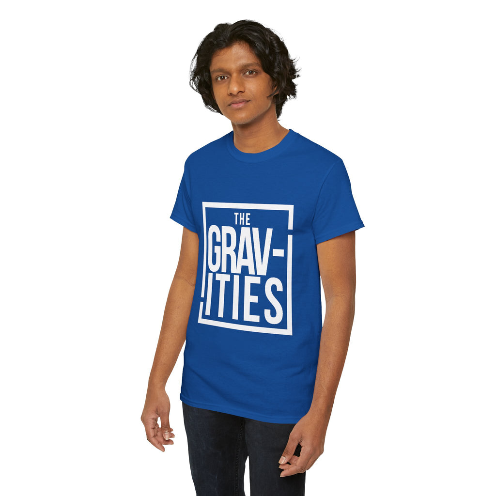 The Gravities White Logo Tee | Soul-Funk Band Merch | San Diego